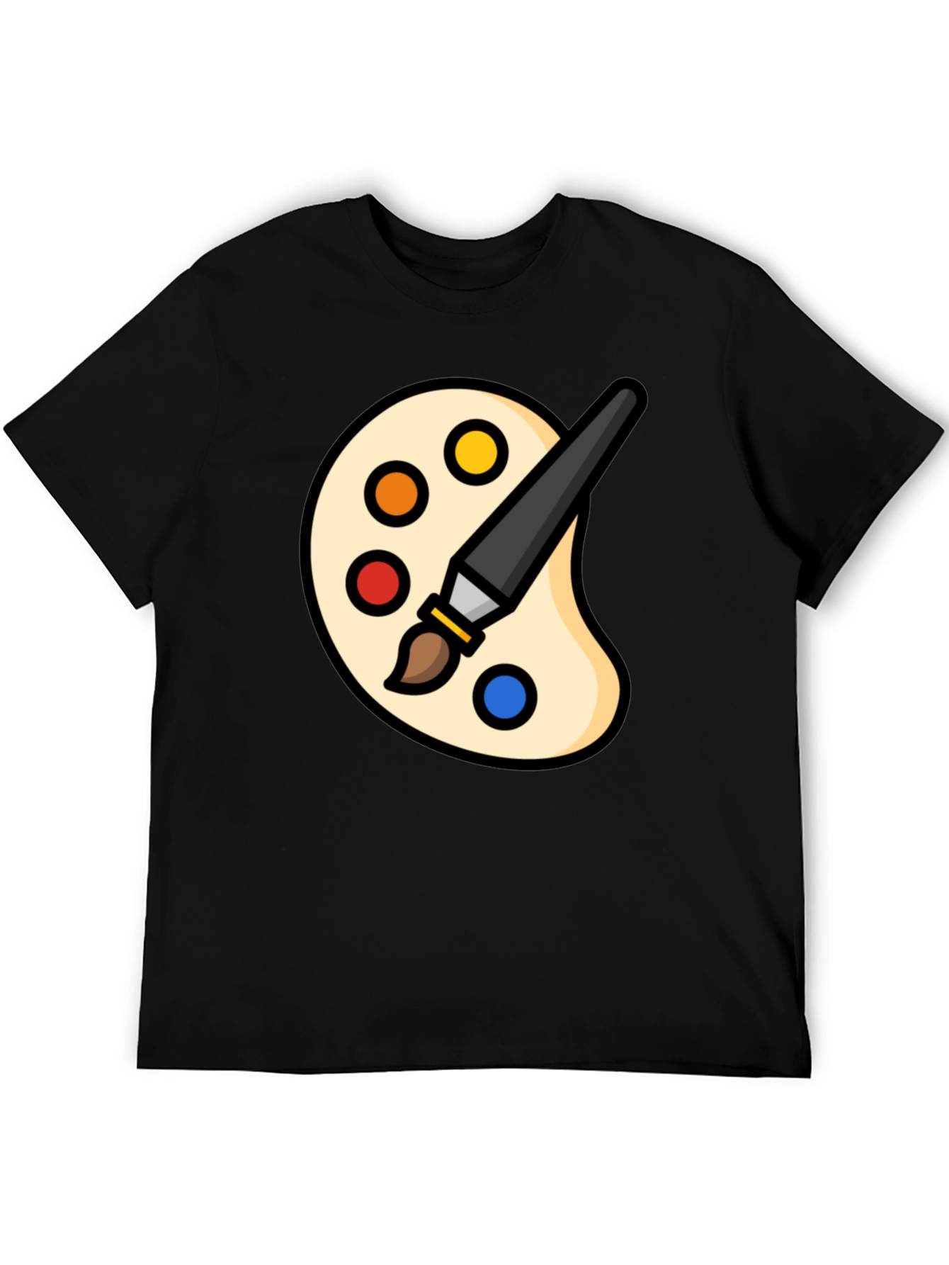 Artist Palette T-Shirt - Creative Graphic Tee