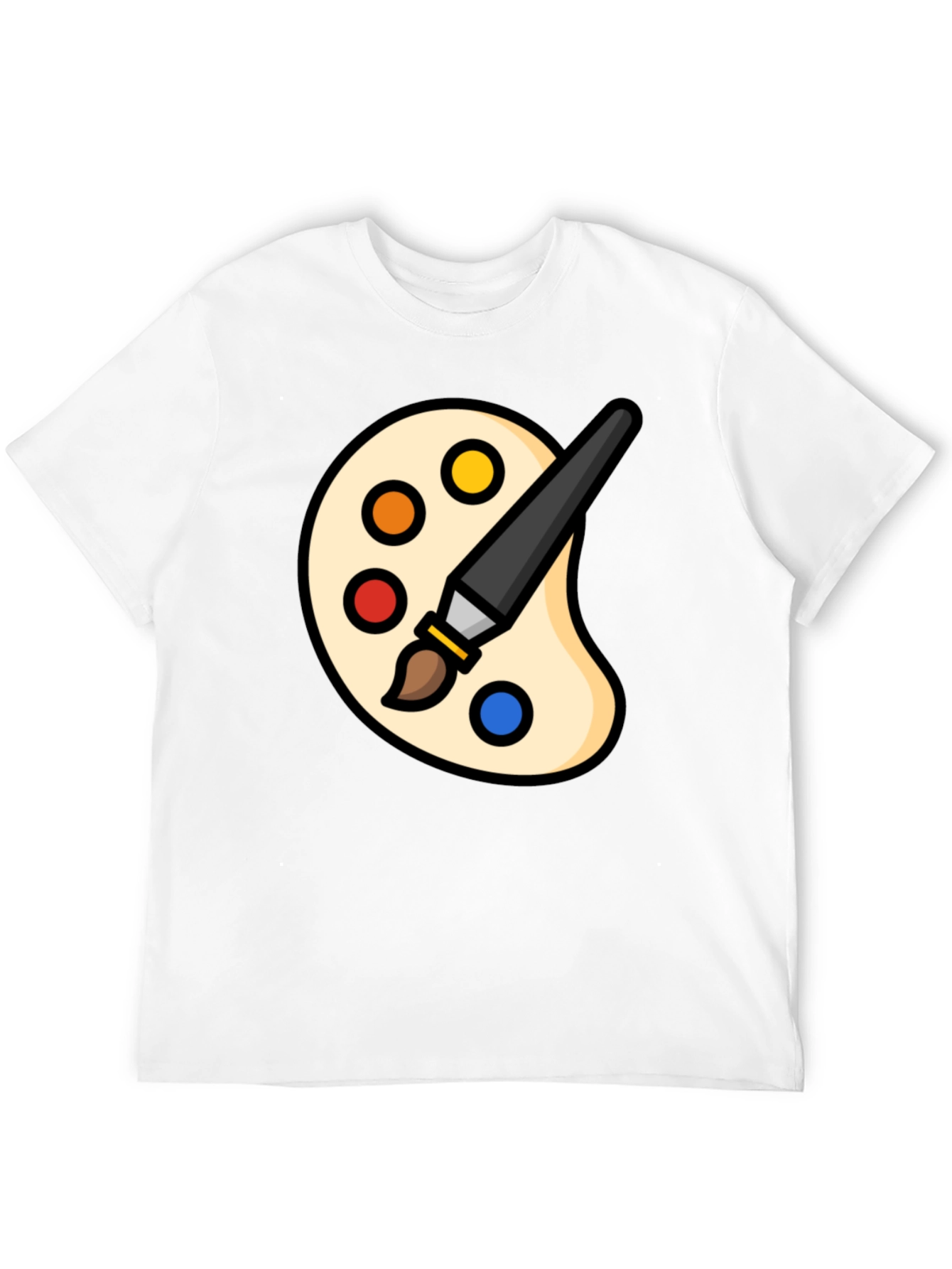 Artist Palette T-Shirt - Creative Graphic Tee