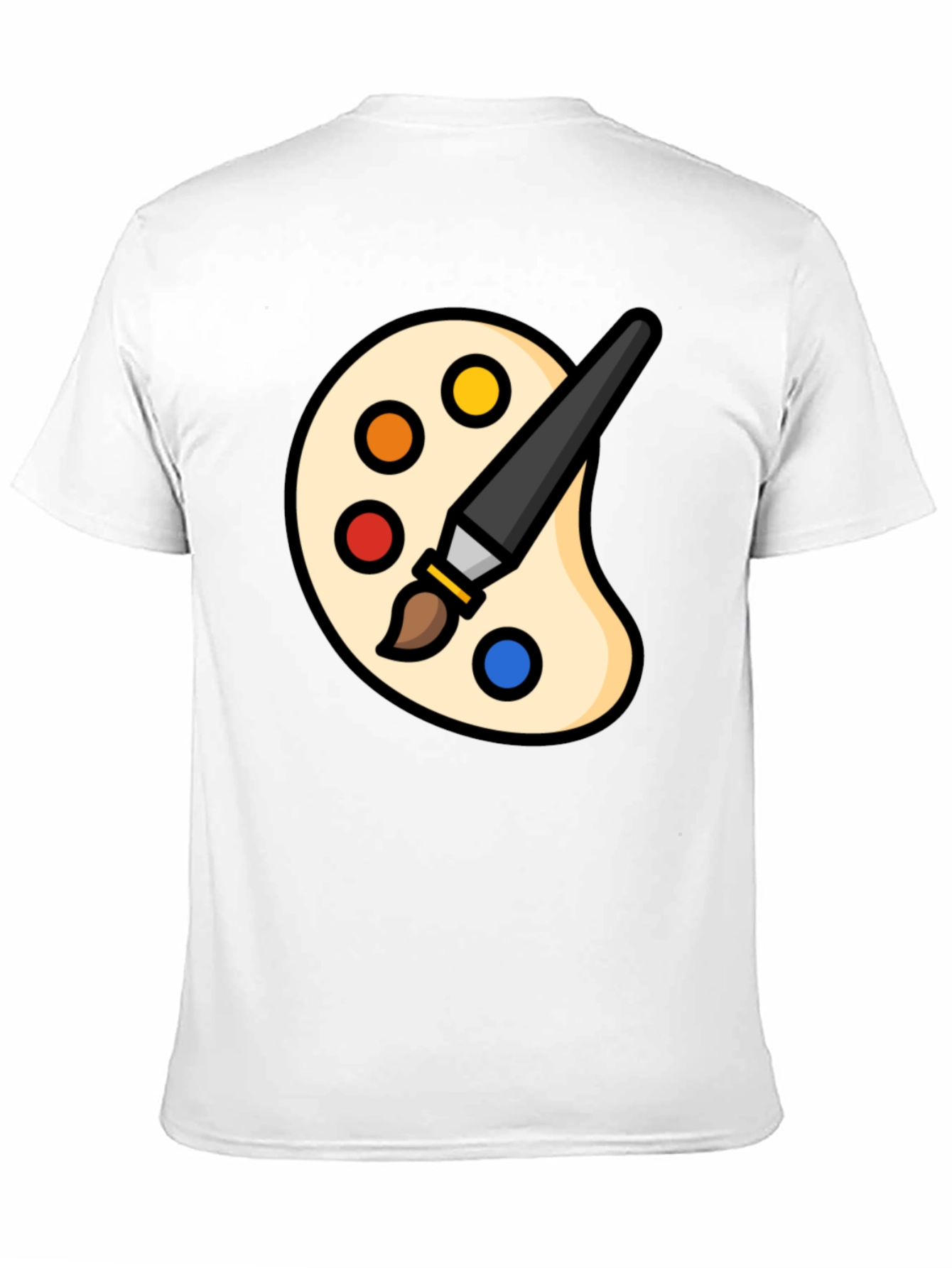 Artist Palette T-Shirt - Creative Graphic Tee