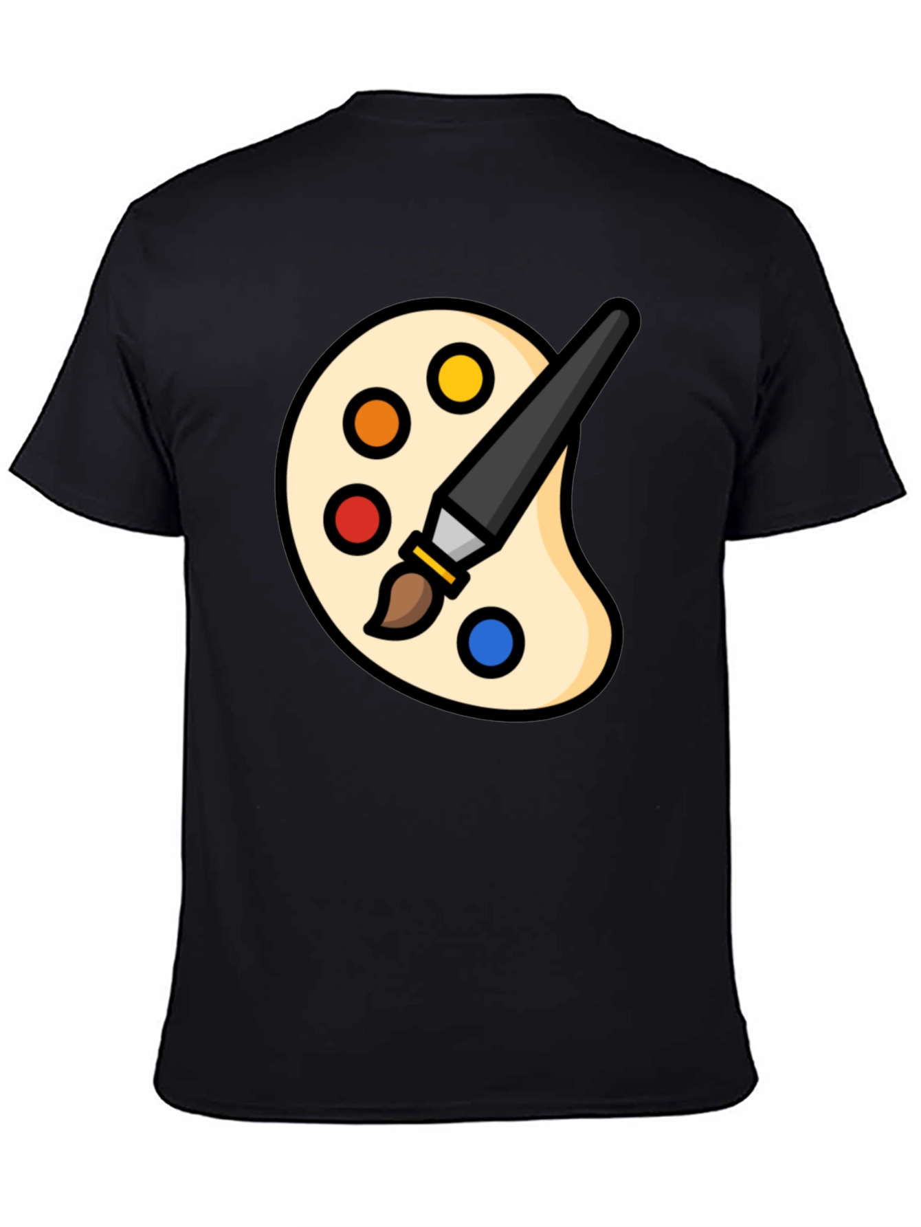 Artist Palette T-Shirt - Creative Graphic Tee