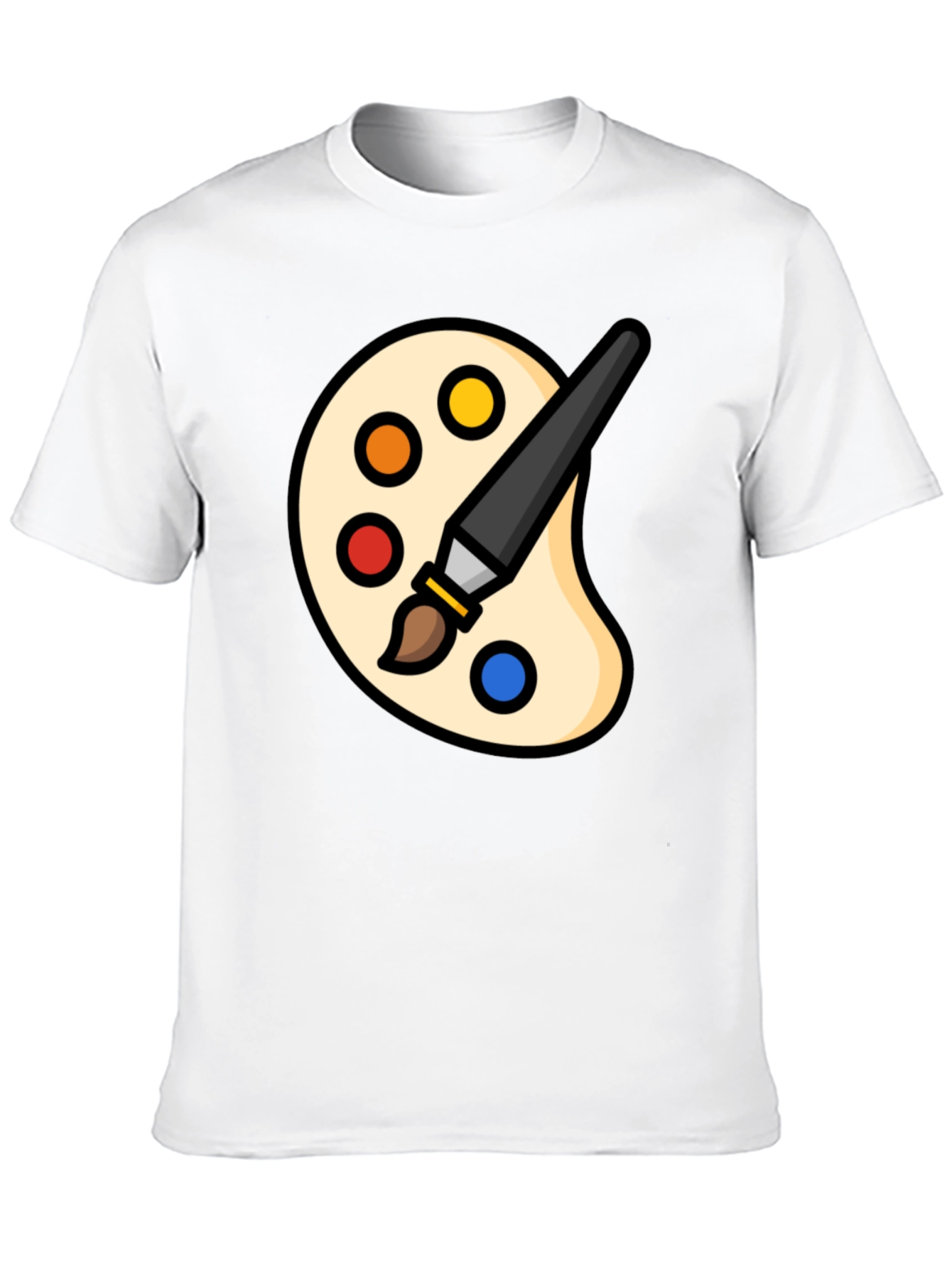 Artist Palette T-Shirt - Creative Graphic Tee