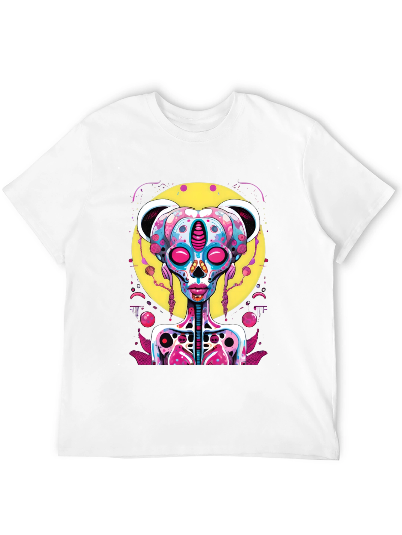 Psychedelic Alien Bear T-Shirt