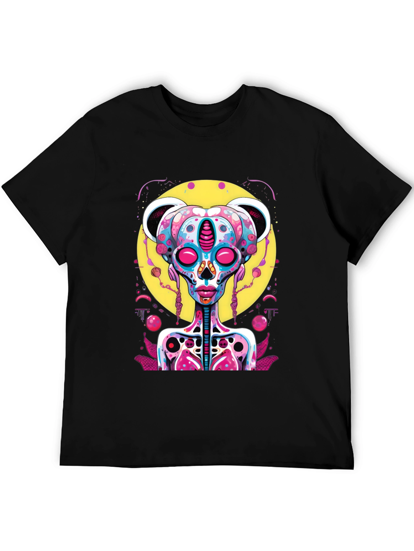 Psychedelic Alien Bear T-Shirt