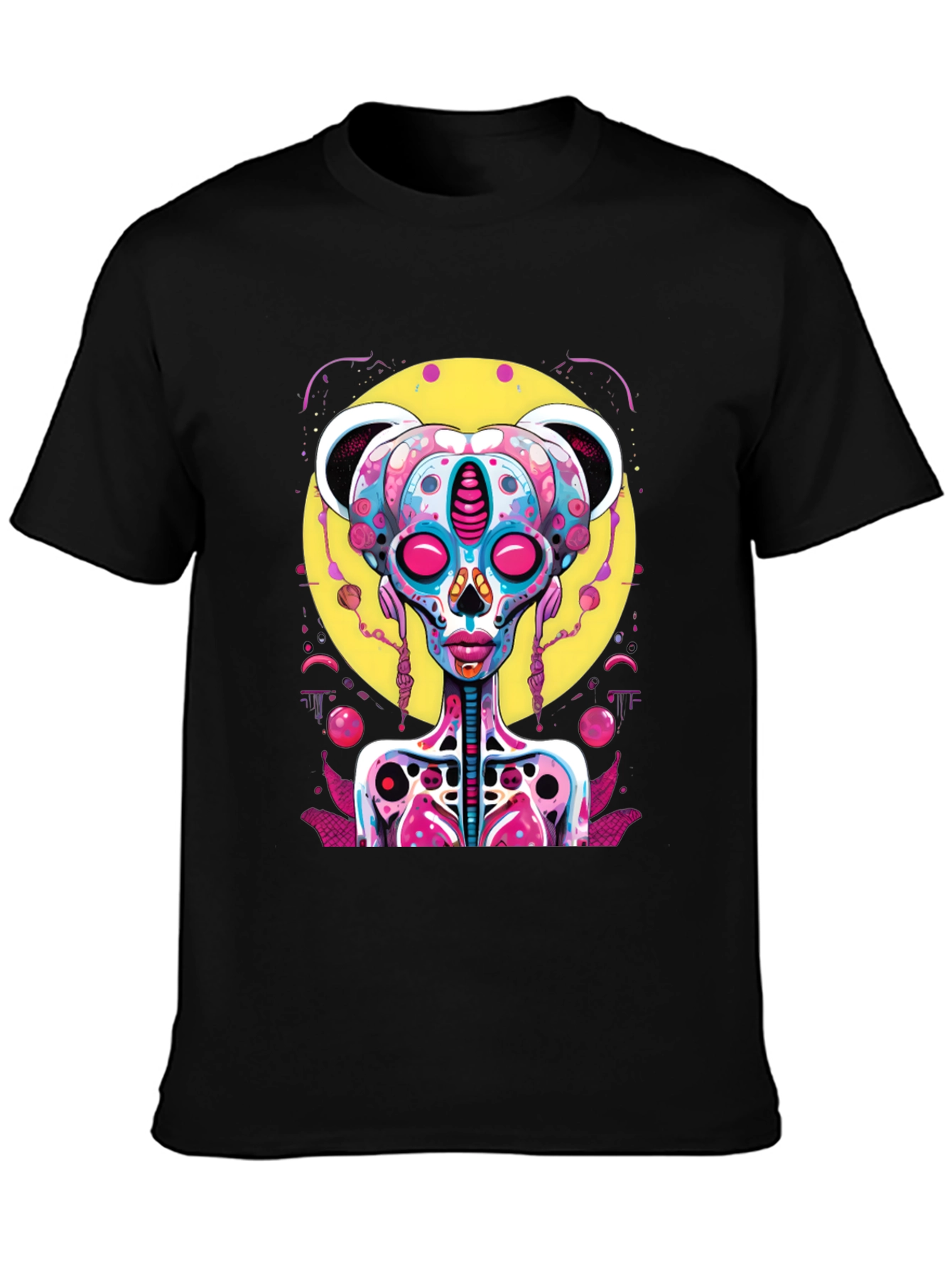 Psychedelic Alien Bear T-Shirt
