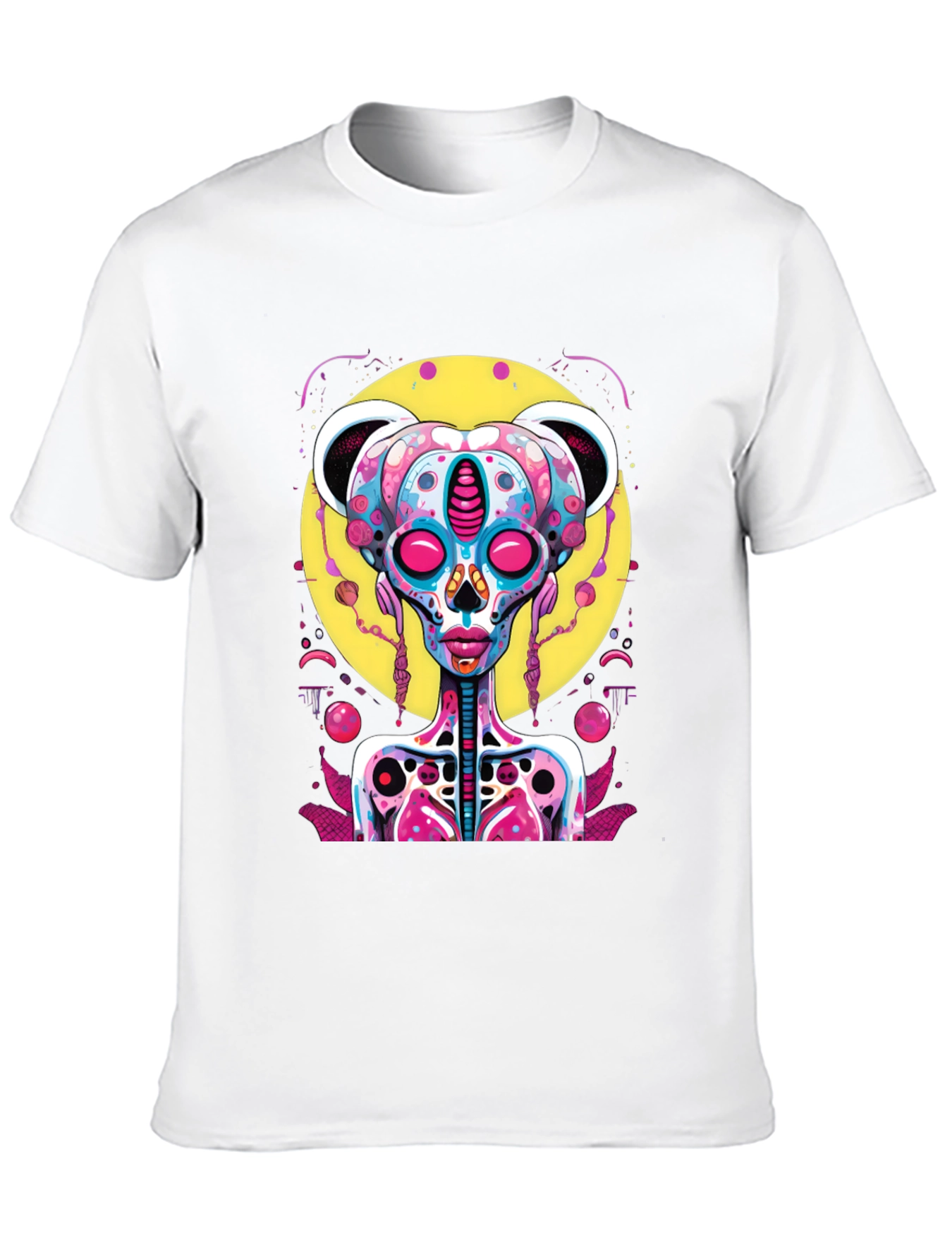 Psychedelic Alien Bear T-Shirt