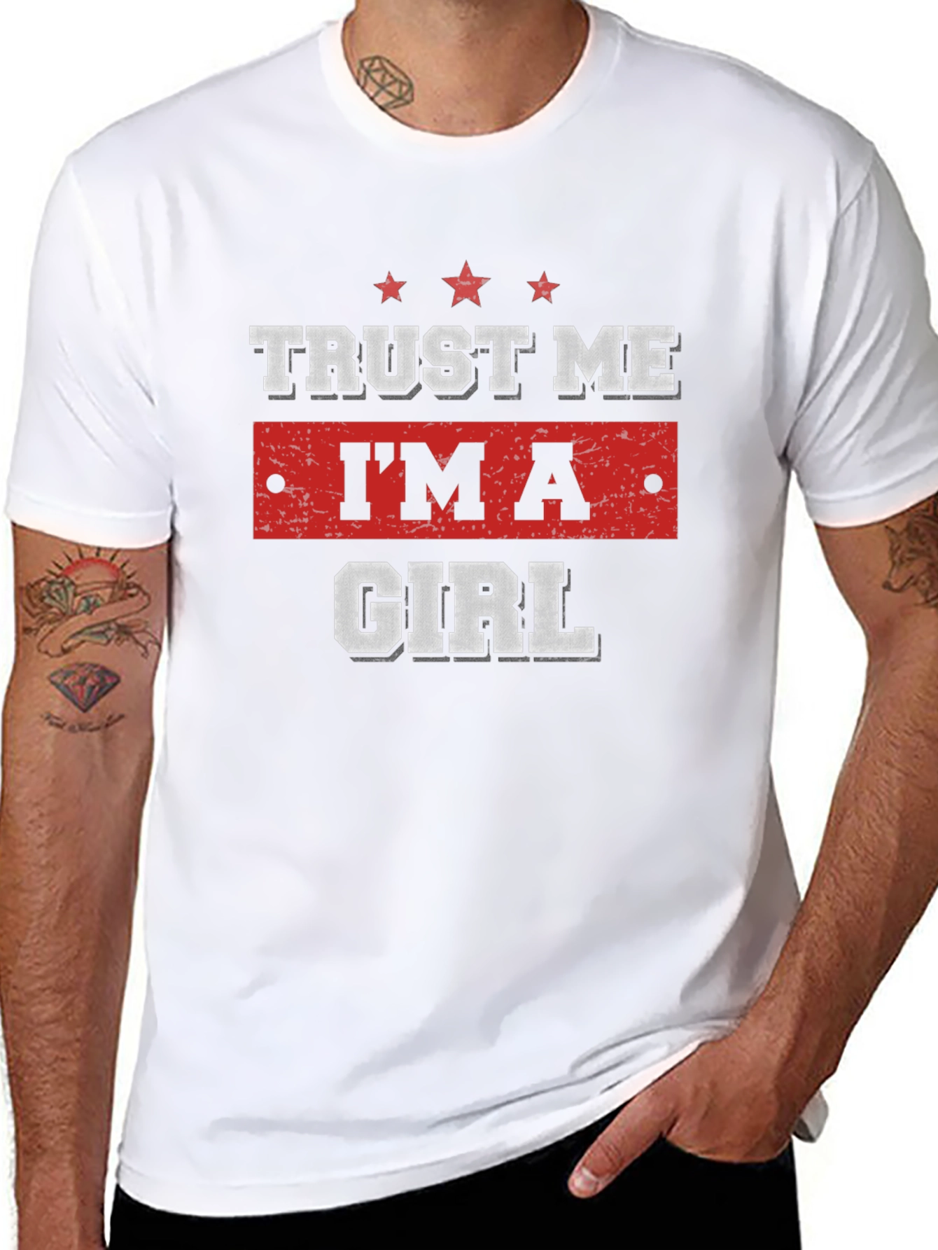 Trust Me Im A Girl Graphic T-Shirt