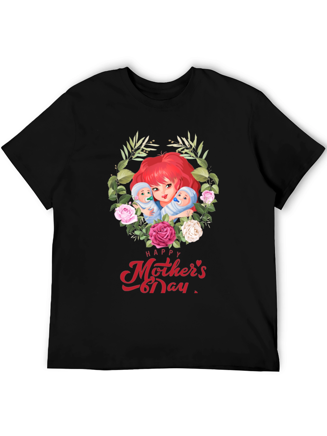 Mothers Day T-Shirt - Mom & Babies