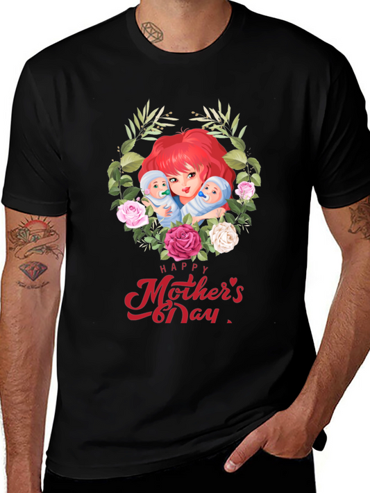 Mothers Day T-Shirt - Mom & Babies