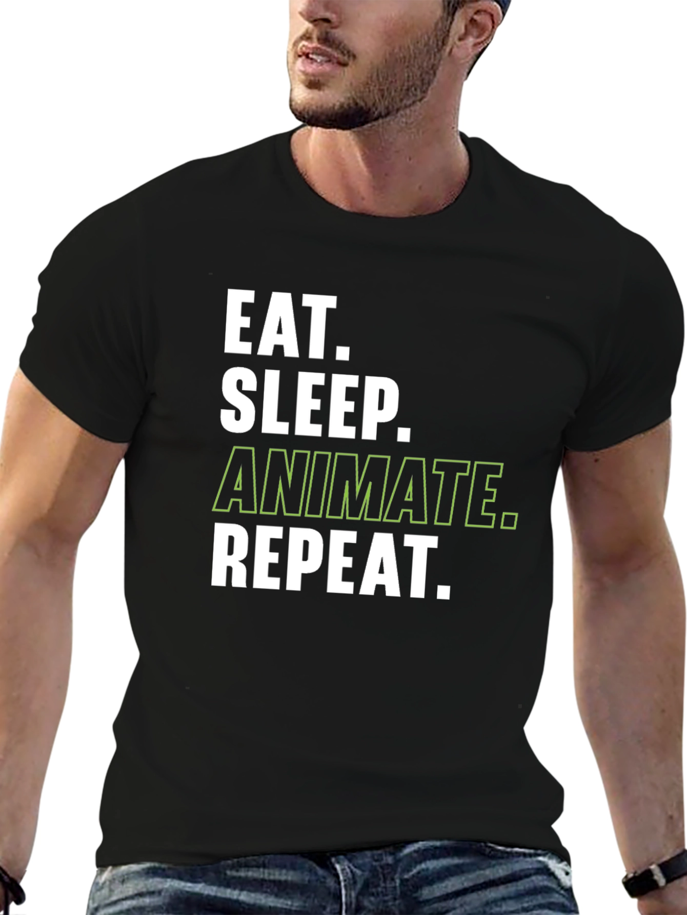 Eat Sleep Animate Repeat T-Shirt