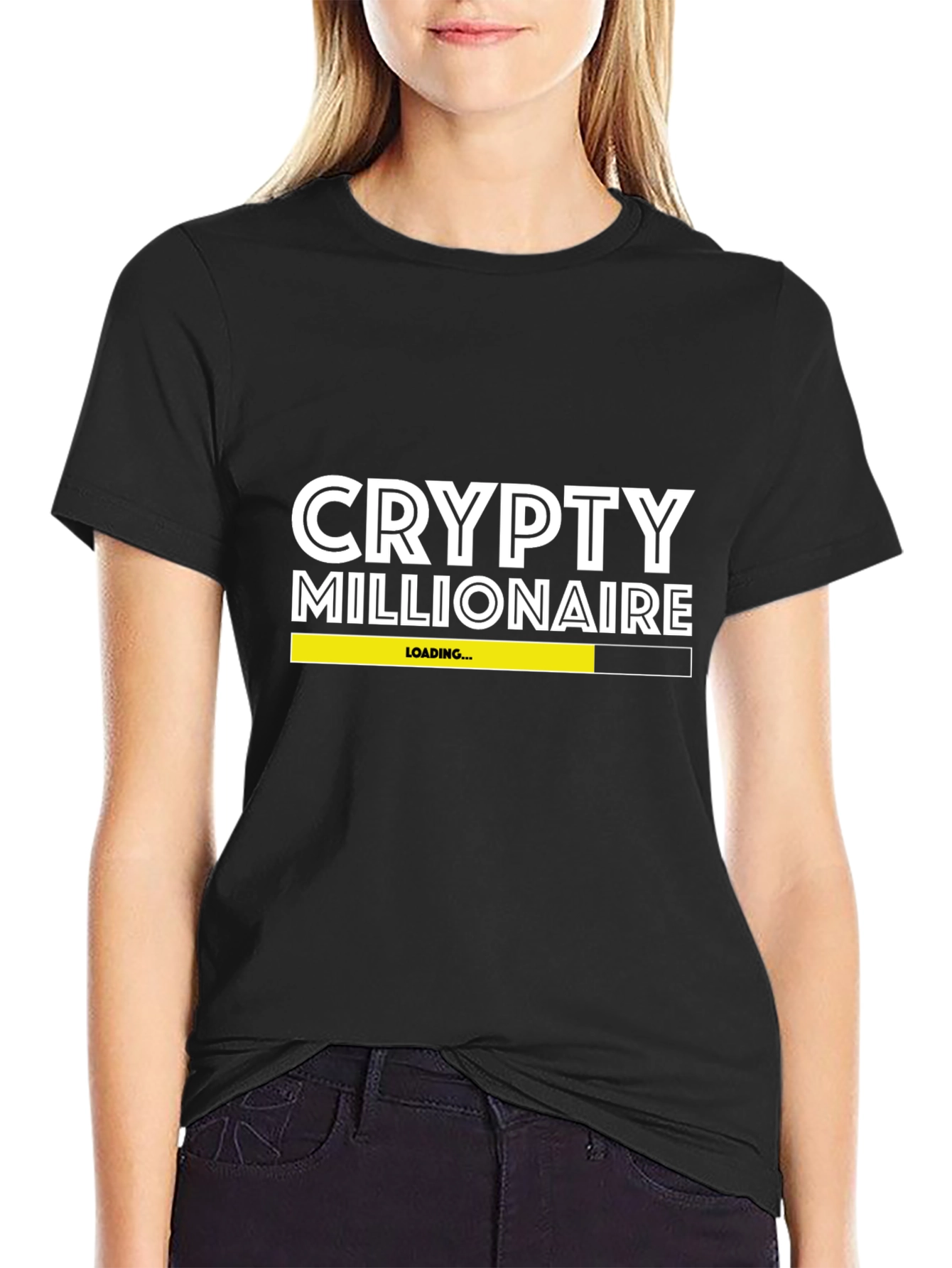 Crypto Millionaire Loading T-Shirt