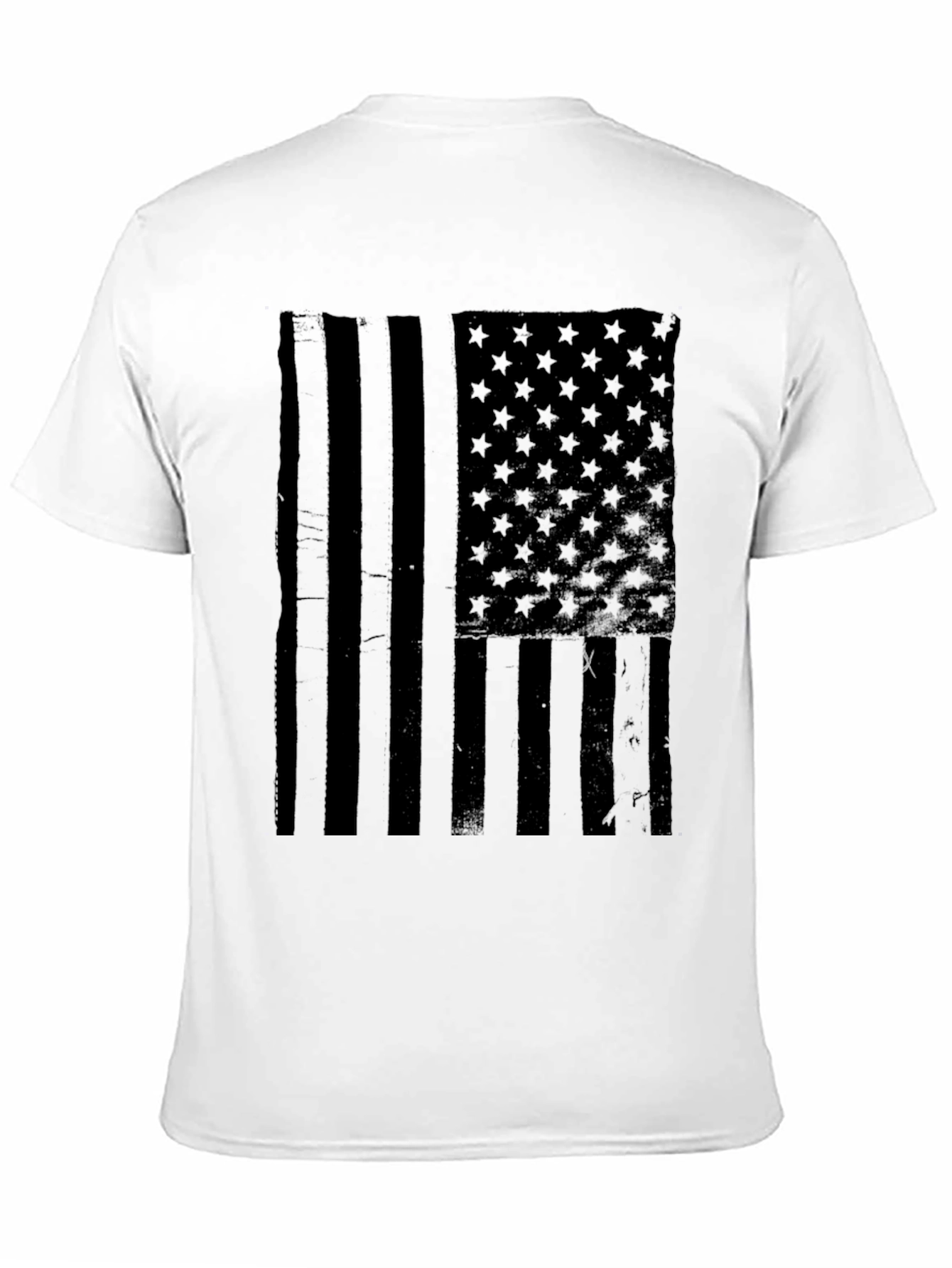 Blacked Out American Flag T-Shirt
