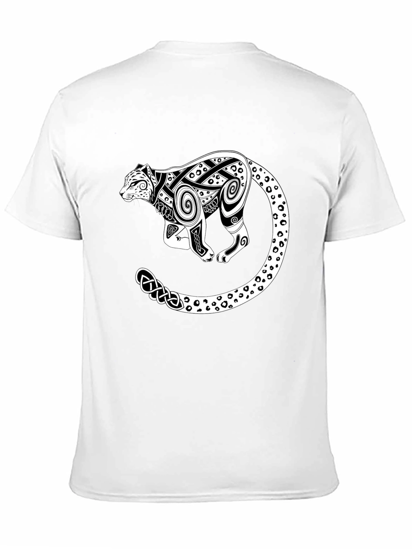 Celtic Leopard T-Shirt - Stylish Graphic Tee