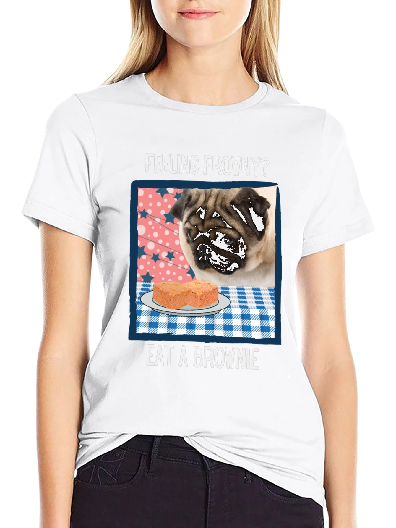 Feeling Frowny? Eat a Brownie T-Shirt