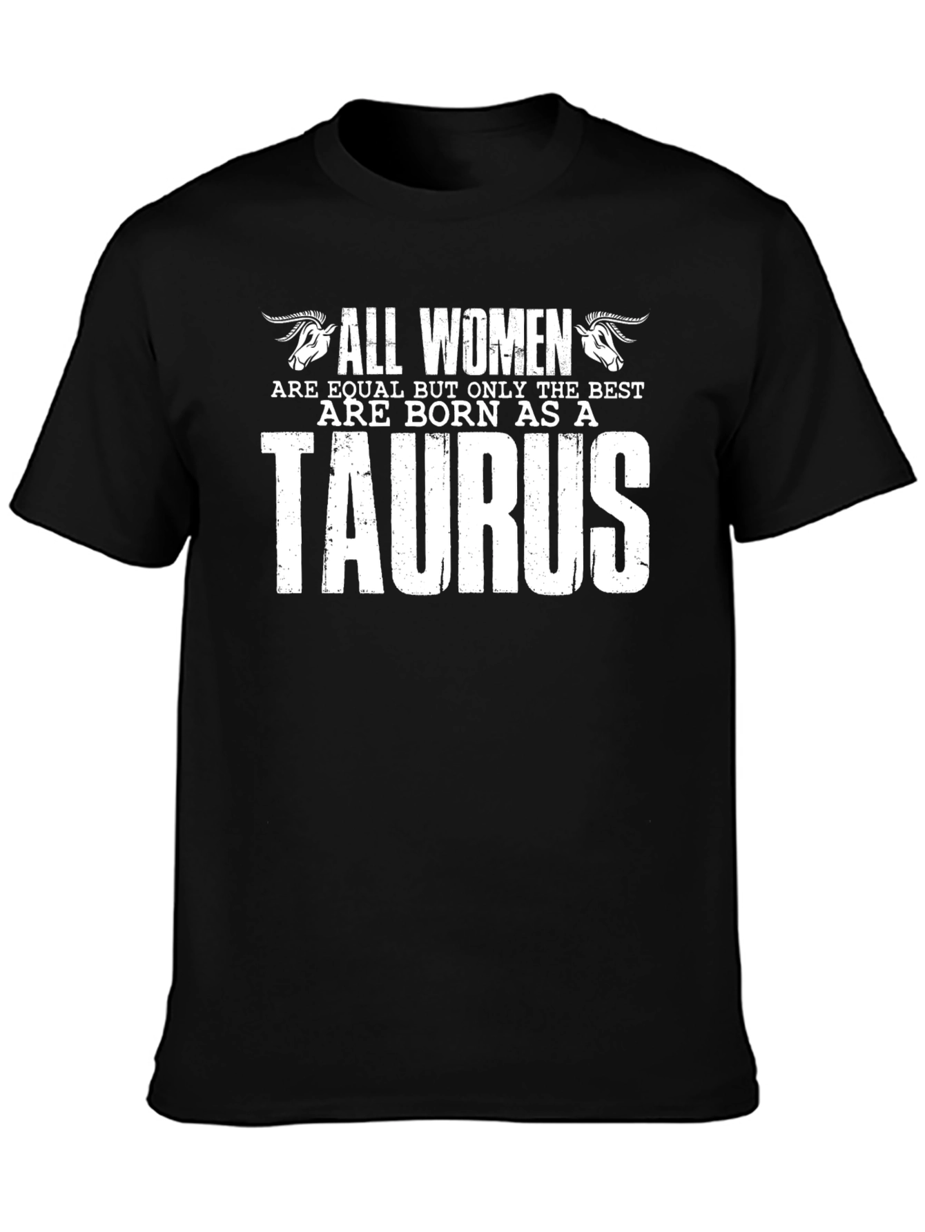 Taurus Zodiac Womens Graphic T-Shirt