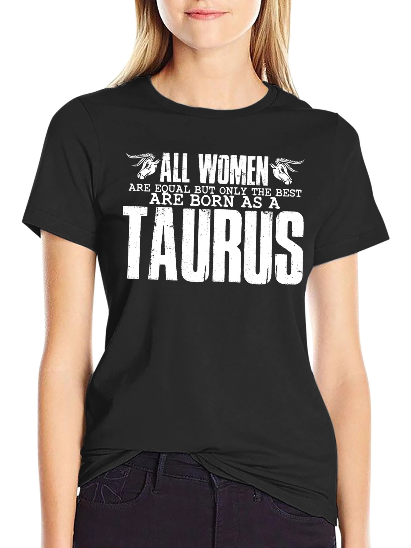Taurus Zodiac Womens Graphic T-Shirt