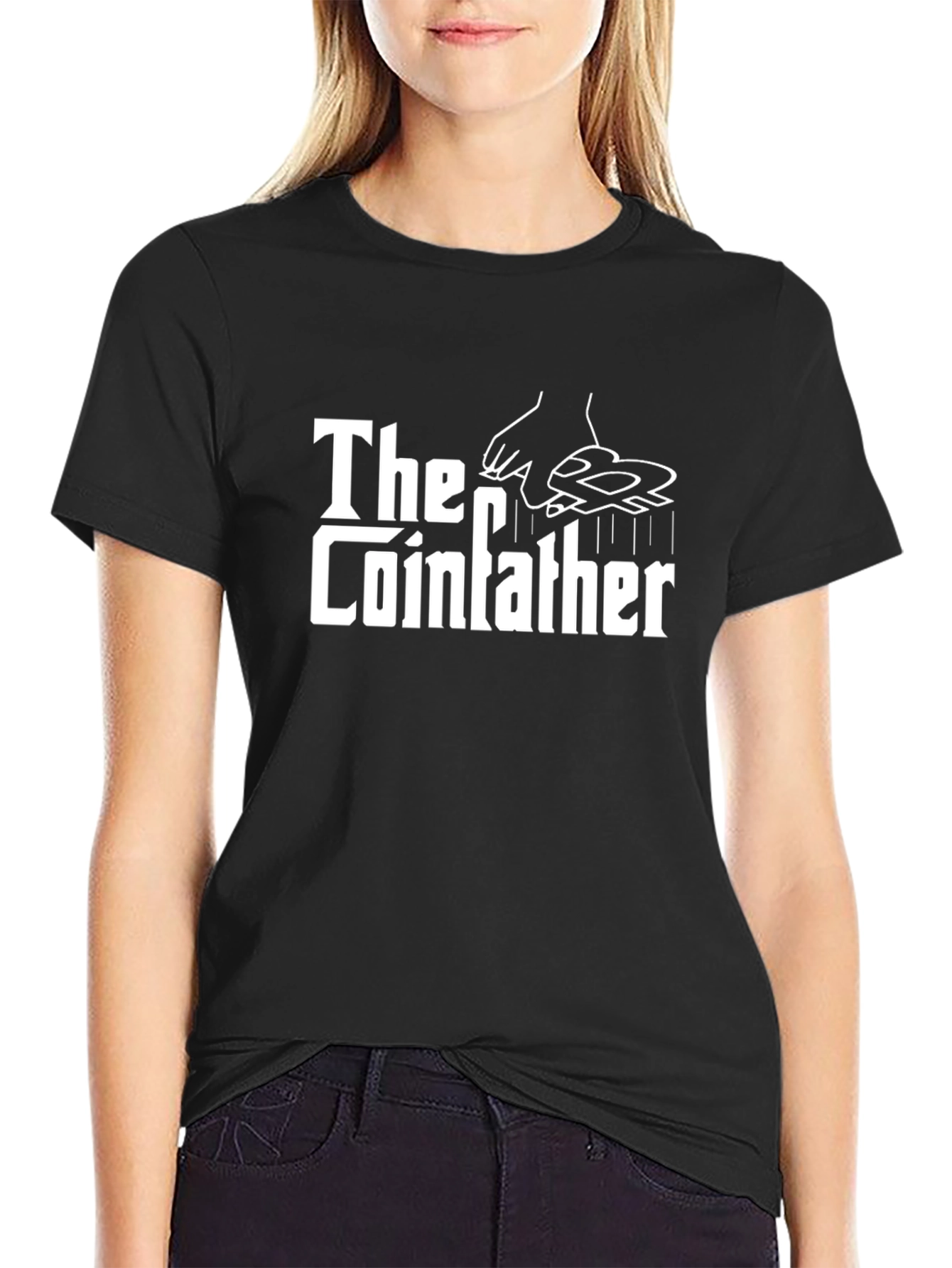 The Coinfather T-Shirt - Crypto Humor Tee