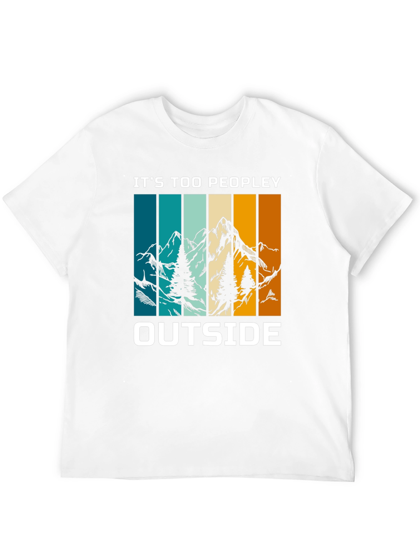 Its Too Peopley Outside Graphic Tee