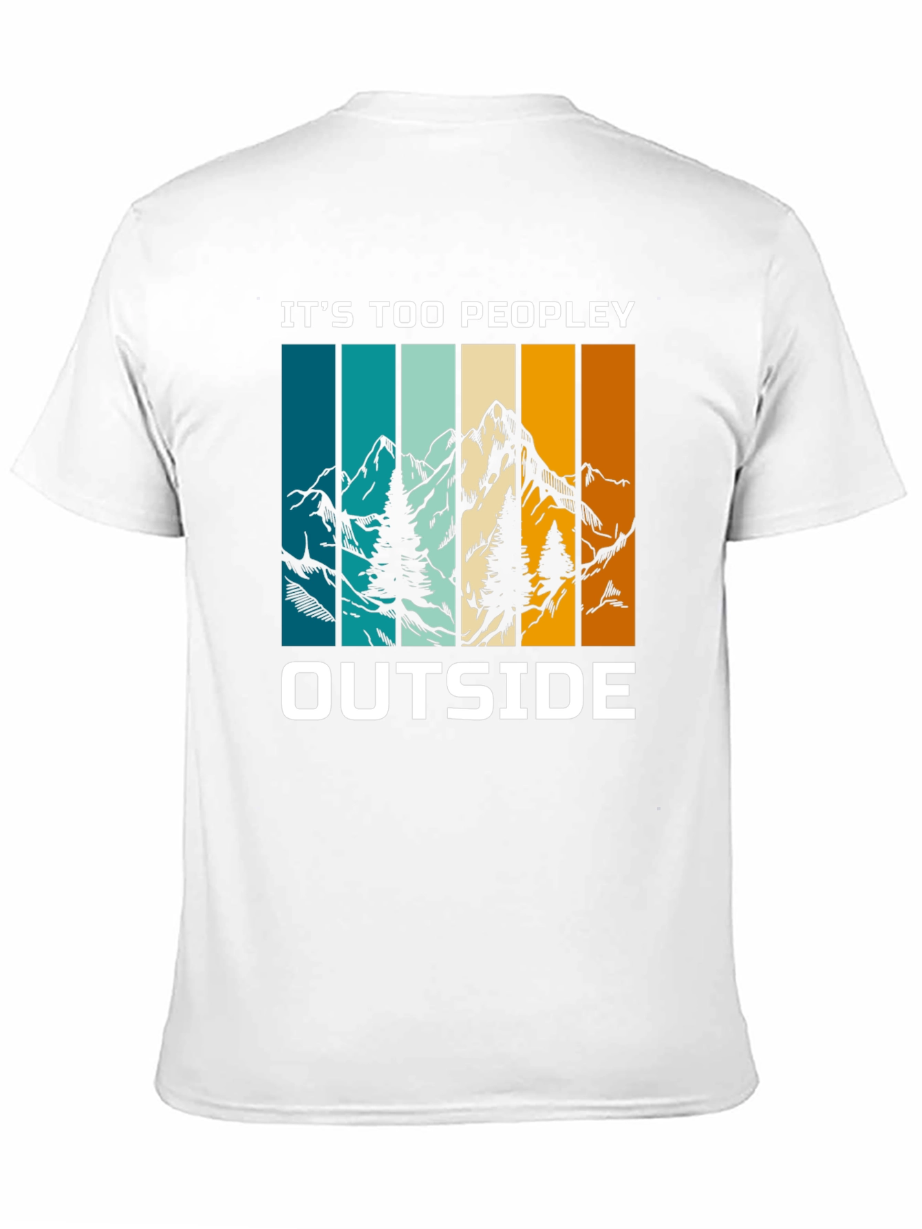 Its Too Peopley Outside Graphic Tee