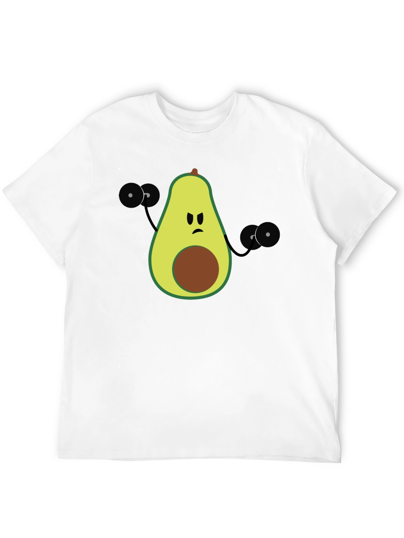Avocado Gym Black T-Shirt
