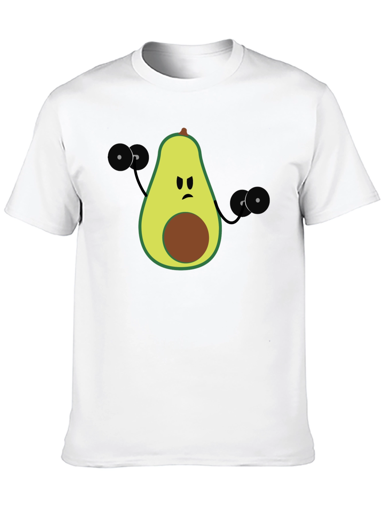 Avocado Gym Black T-Shirt