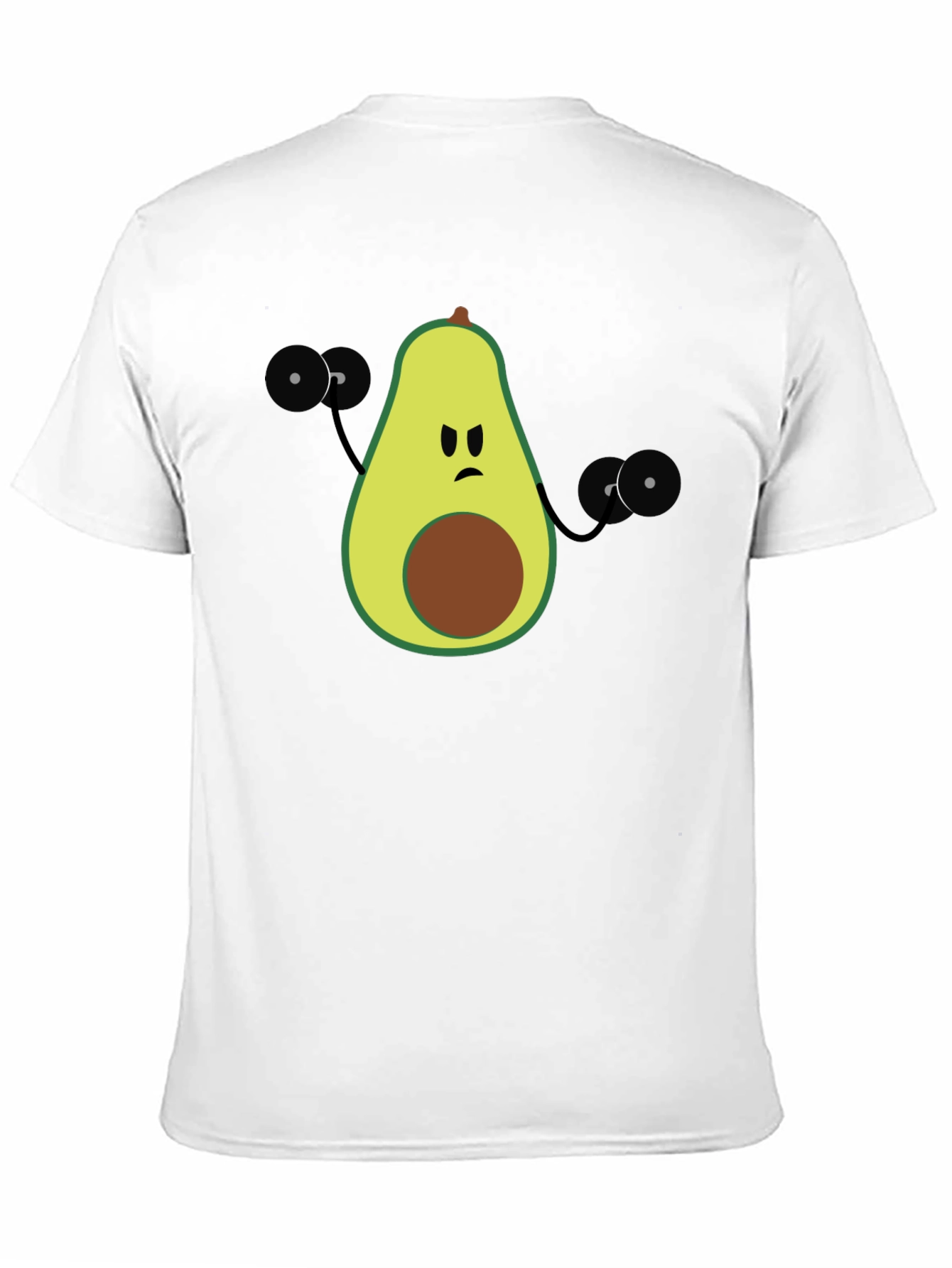 Avocado Gym Black T-Shirt