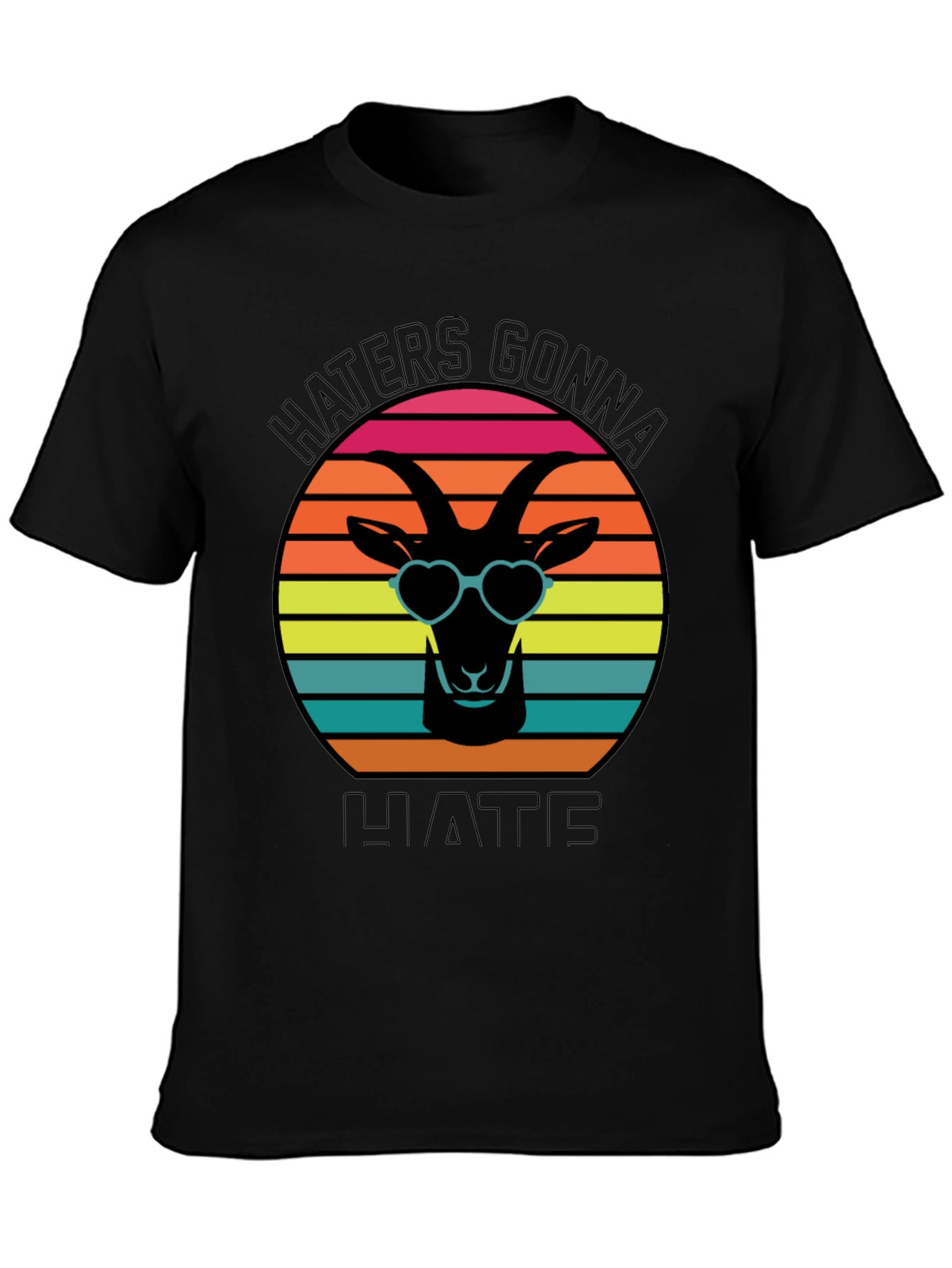 Haters Gonna Hate Goat T-Shirt