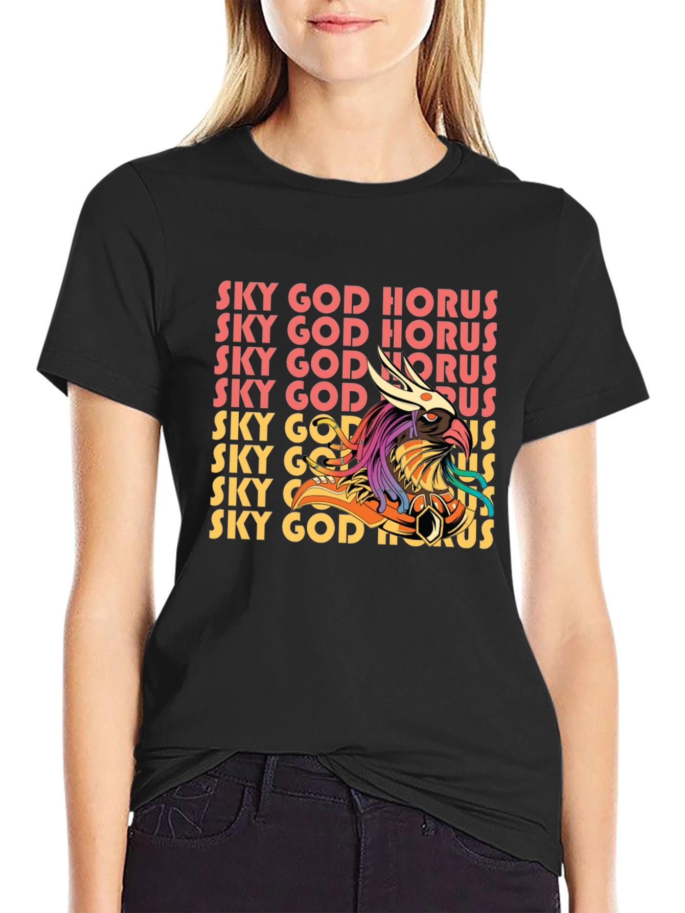Sky God Horus Graphic Tee