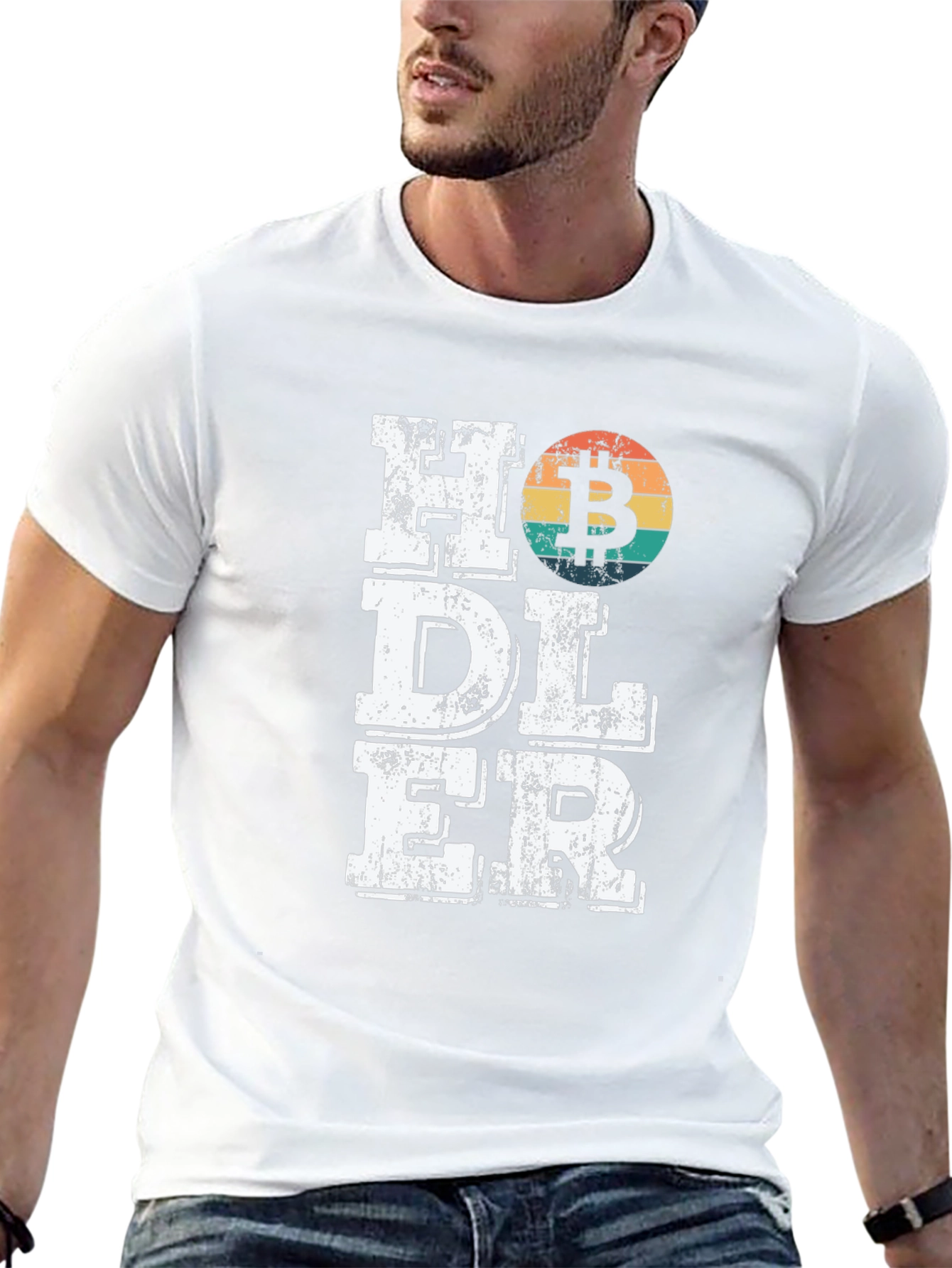 Bitcoin HODLer Graphic Tee - Crypto Enthusiast T-Shirt