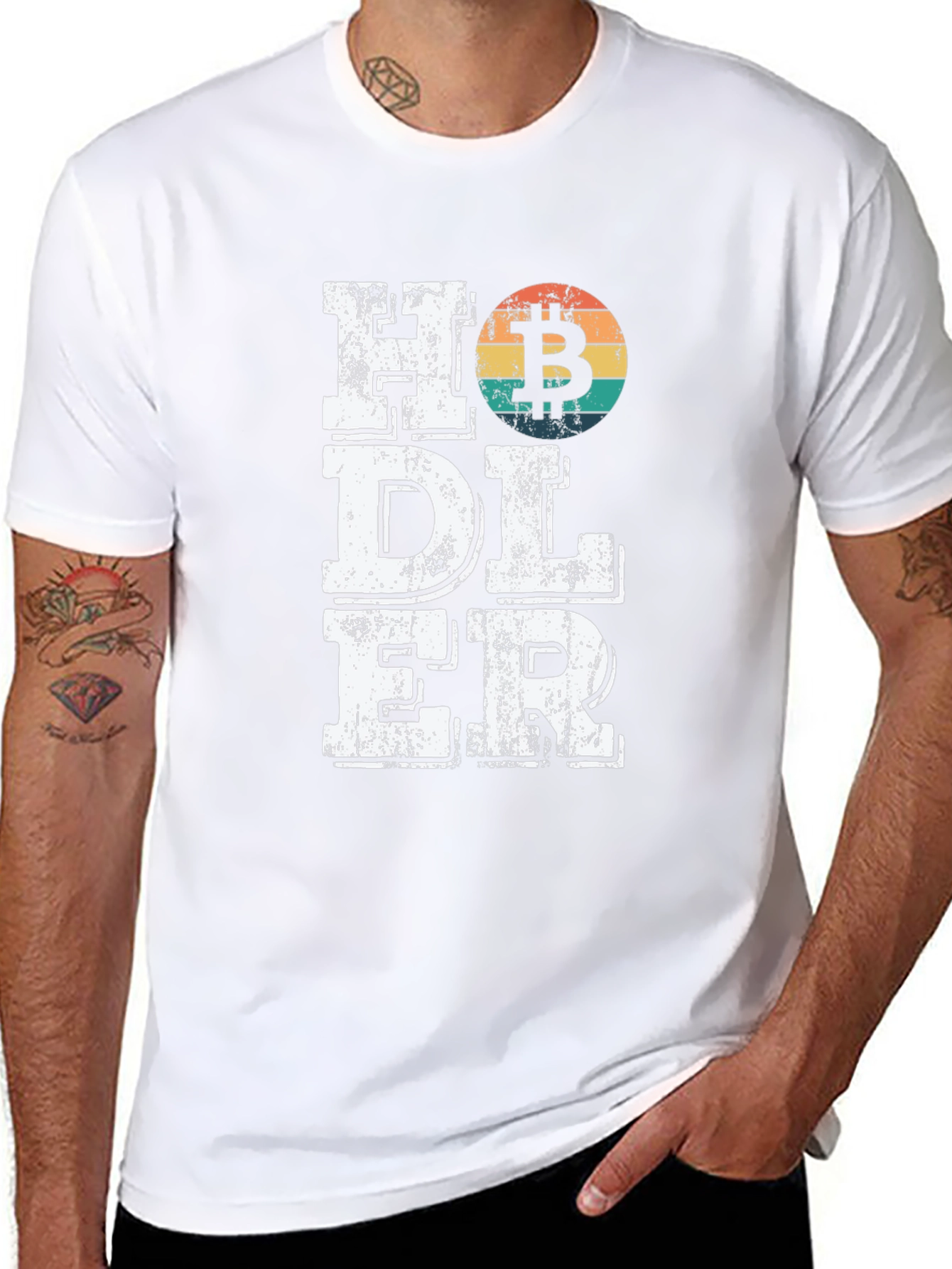 Bitcoin HODLer Graphic Tee - Crypto Enthusiast T-Shirt
