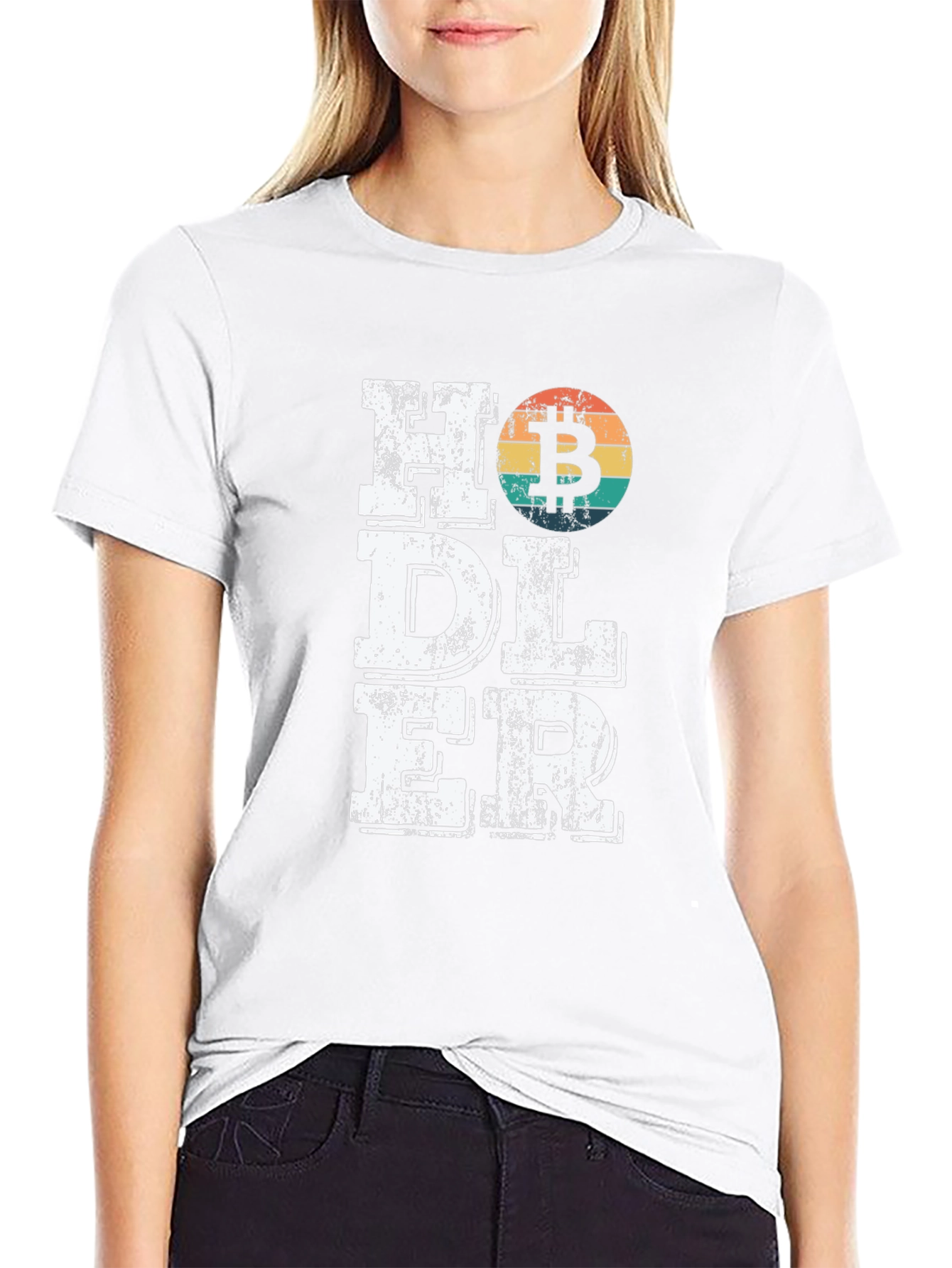 Bitcoin HODLer Graphic Tee - Crypto Enthusiast T-Shirt