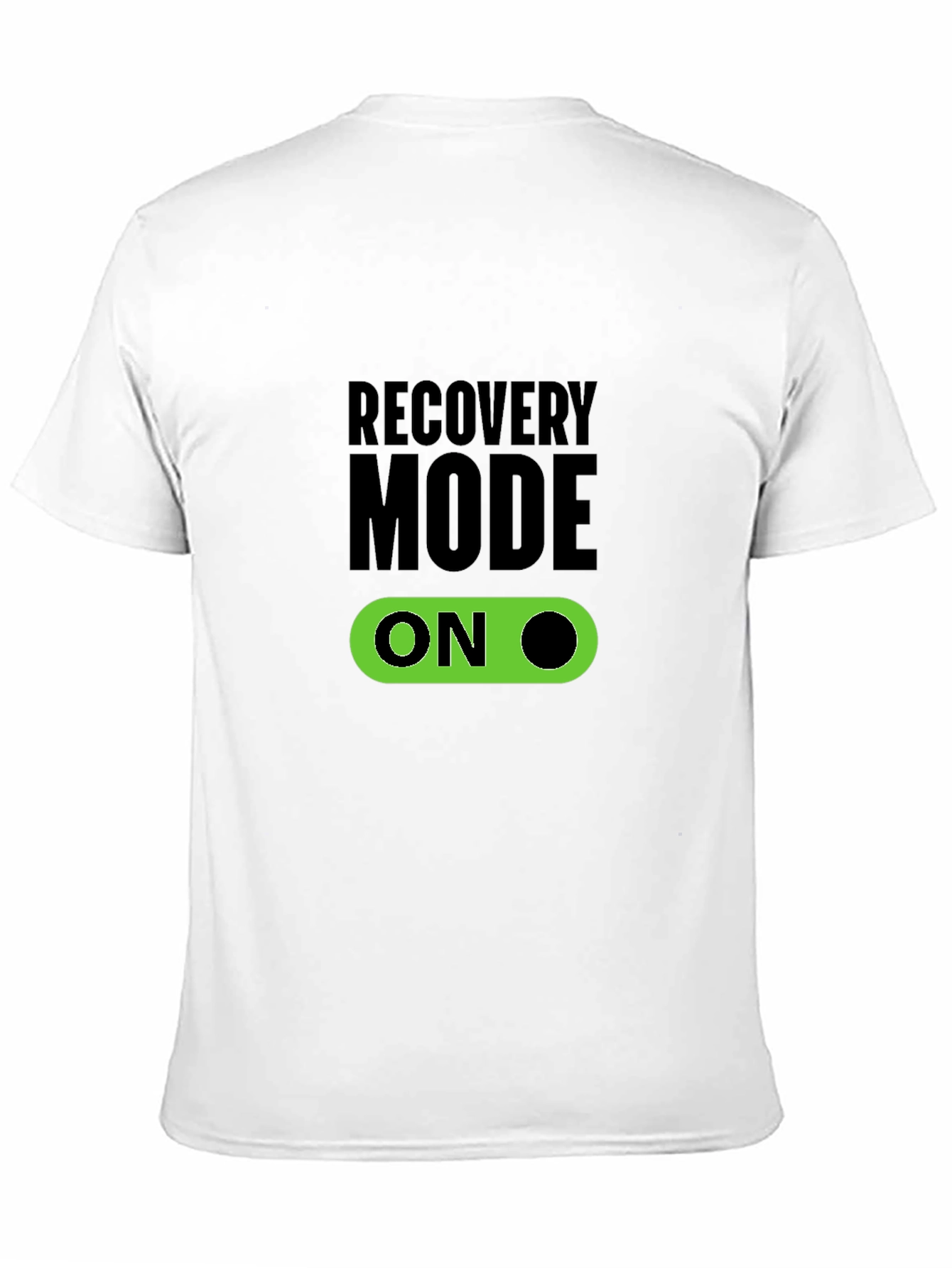 Recovery Mode On Black T-Shirt