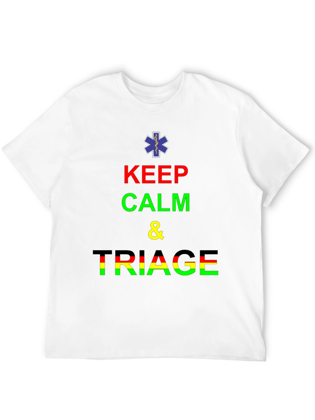 Keep Calm Triage T-Shirt Emergency Responder Tee