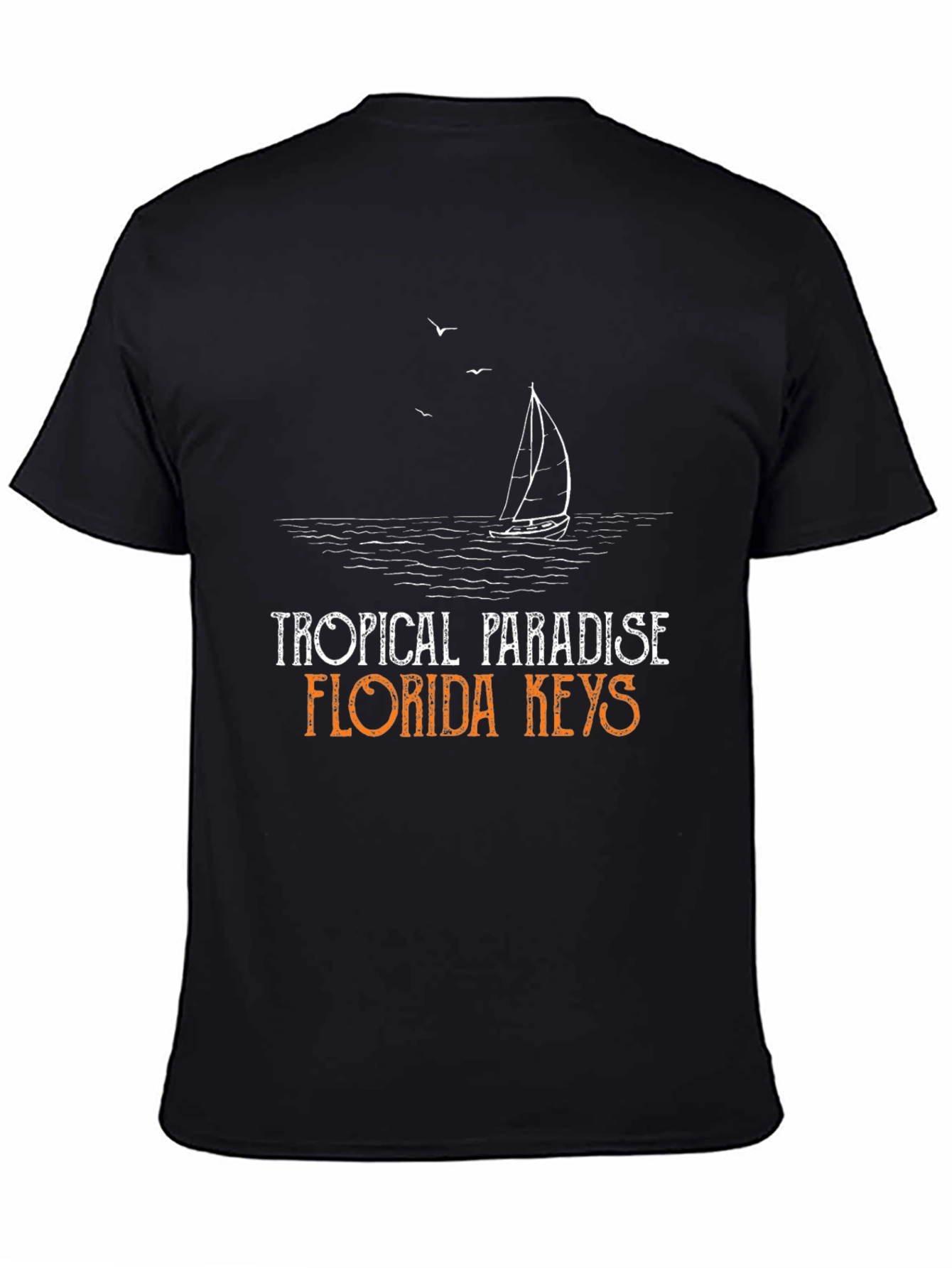 Tropical Paradise Florida Keys Graphic T-Shirt