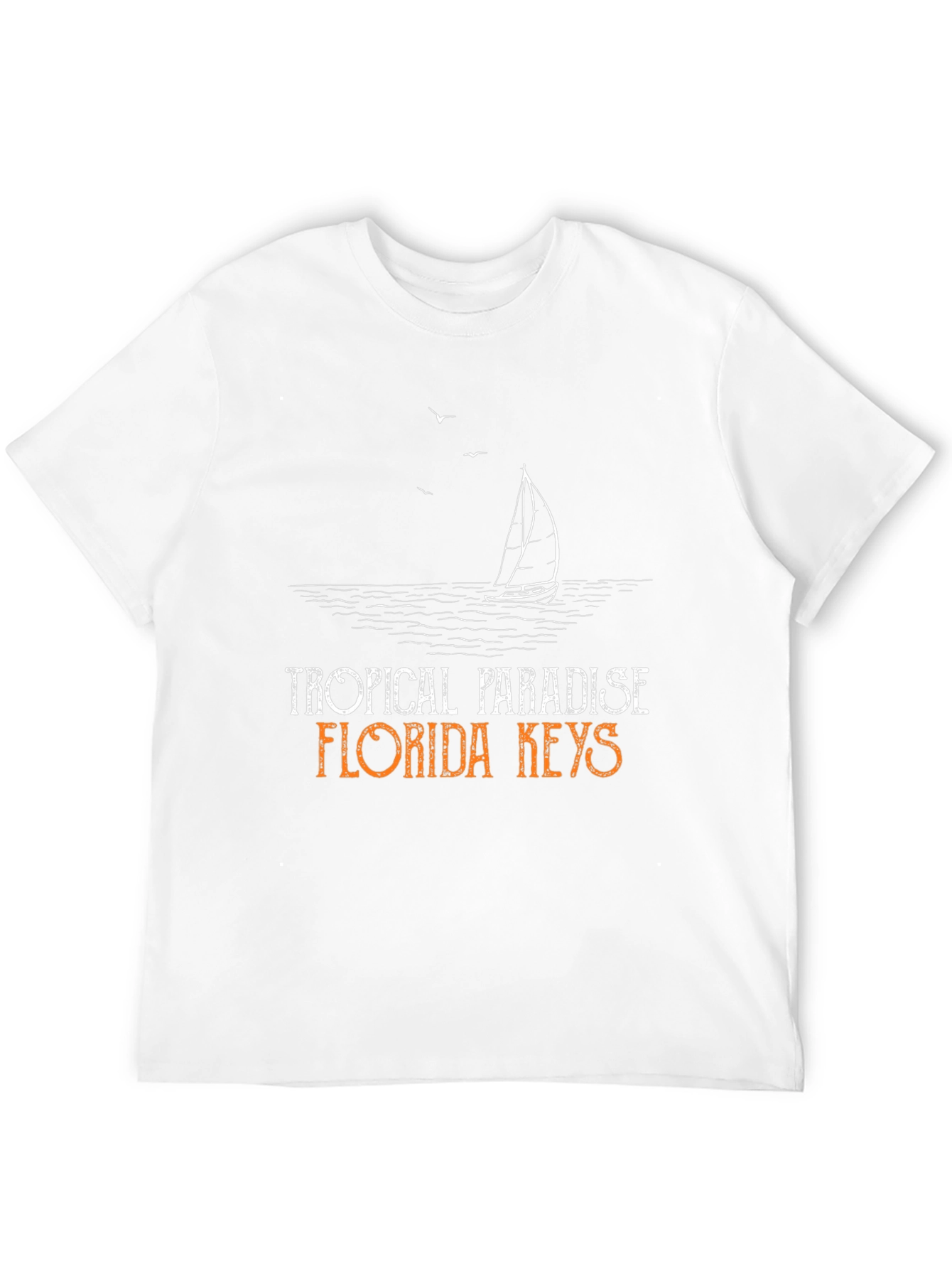 Tropical Paradise Florida Keys Graphic T-Shirt