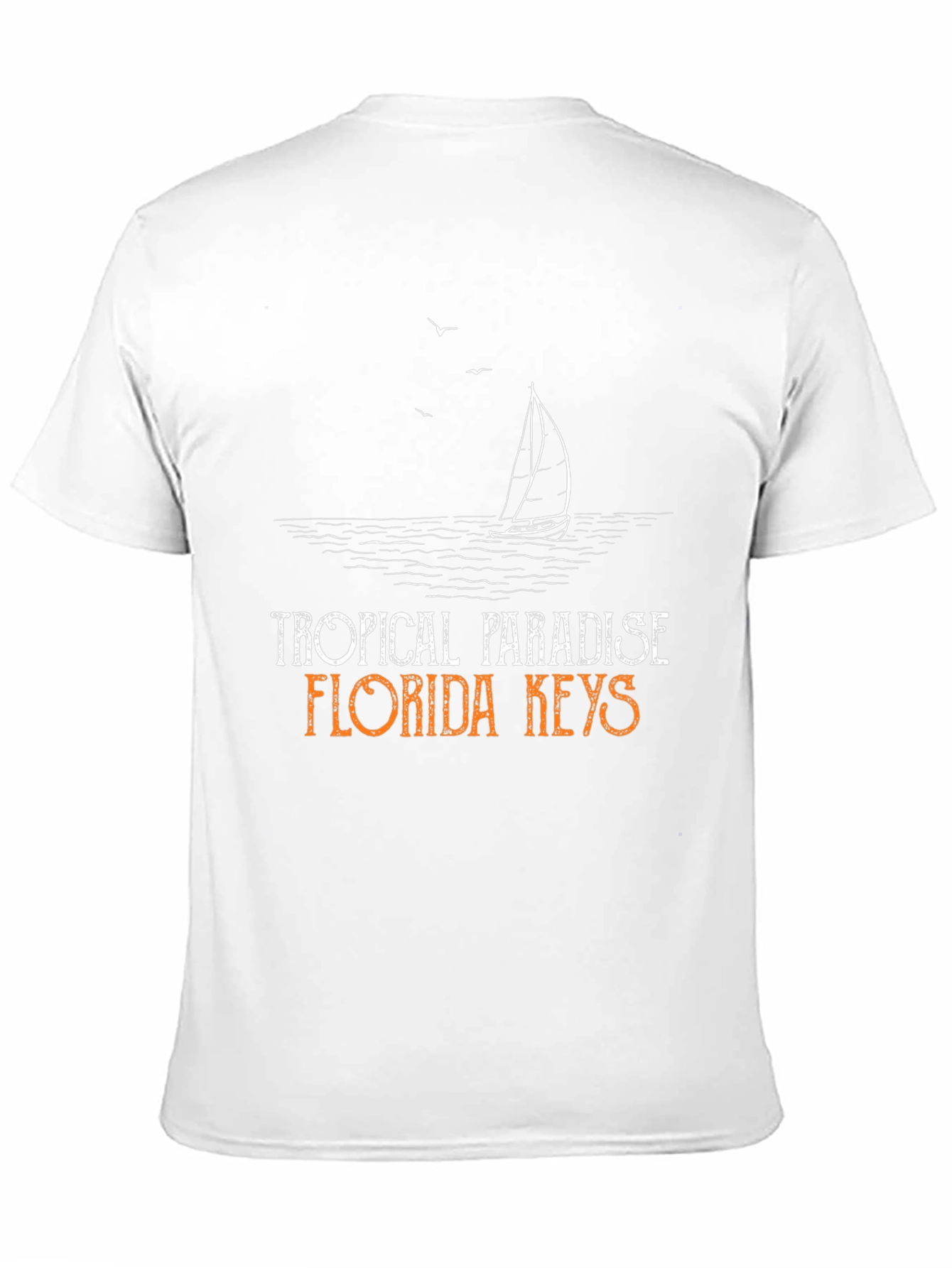 Tropical Paradise Florida Keys Graphic T-Shirt