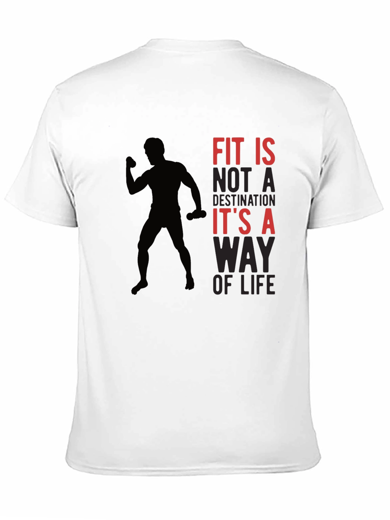 Fit is a Way of Life Graphic T-Shirt