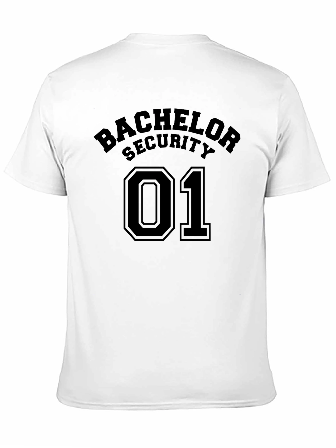 Bachelor Security 01 Crew Neck T-Shirt