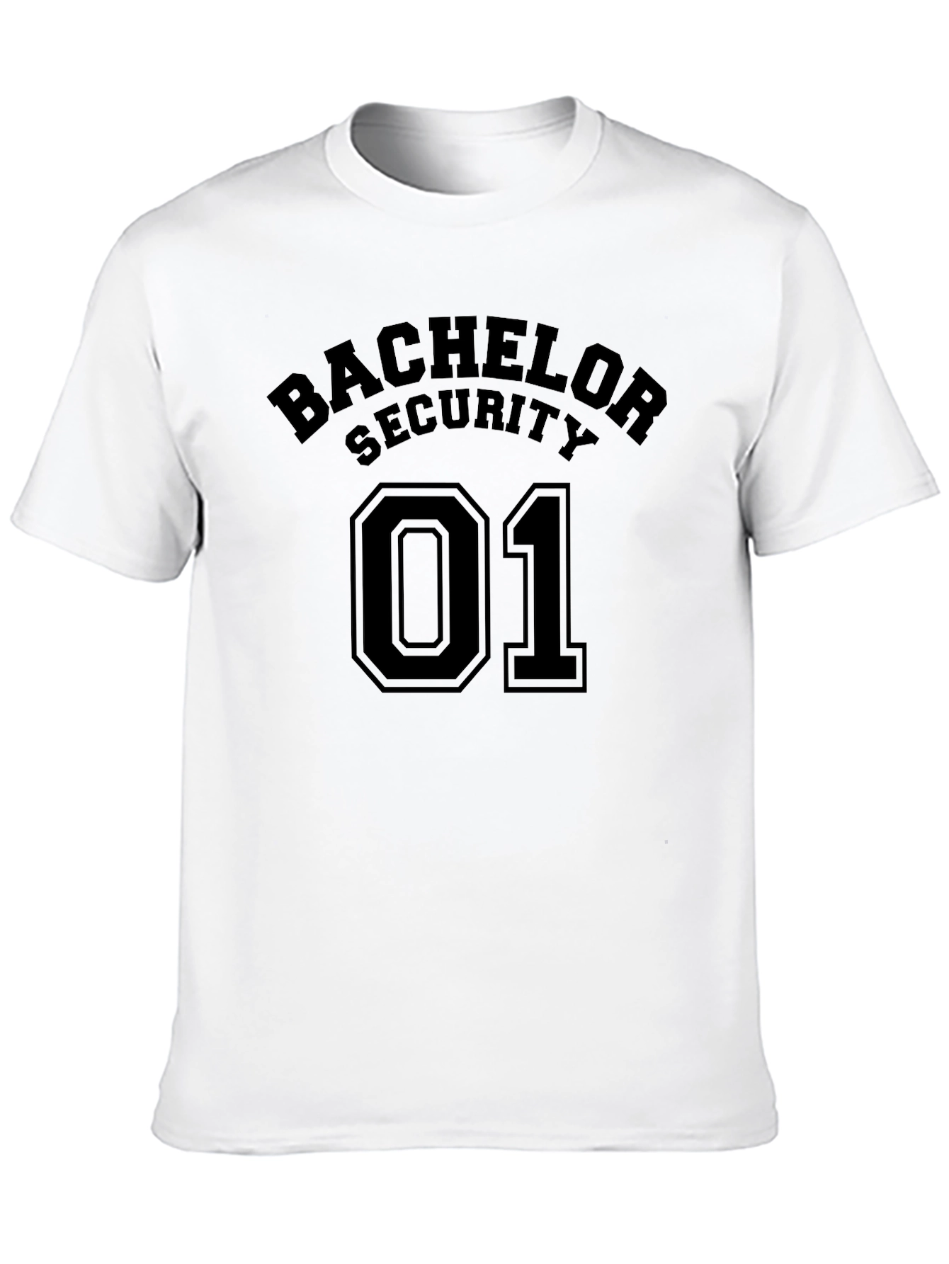 Bachelor Security 01 Crew Neck T-Shirt