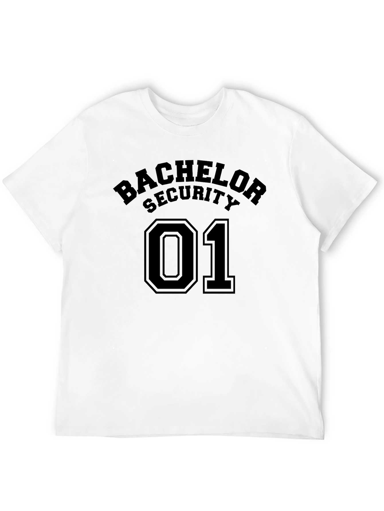 Bachelor Security 01 Crew Neck T-Shirt