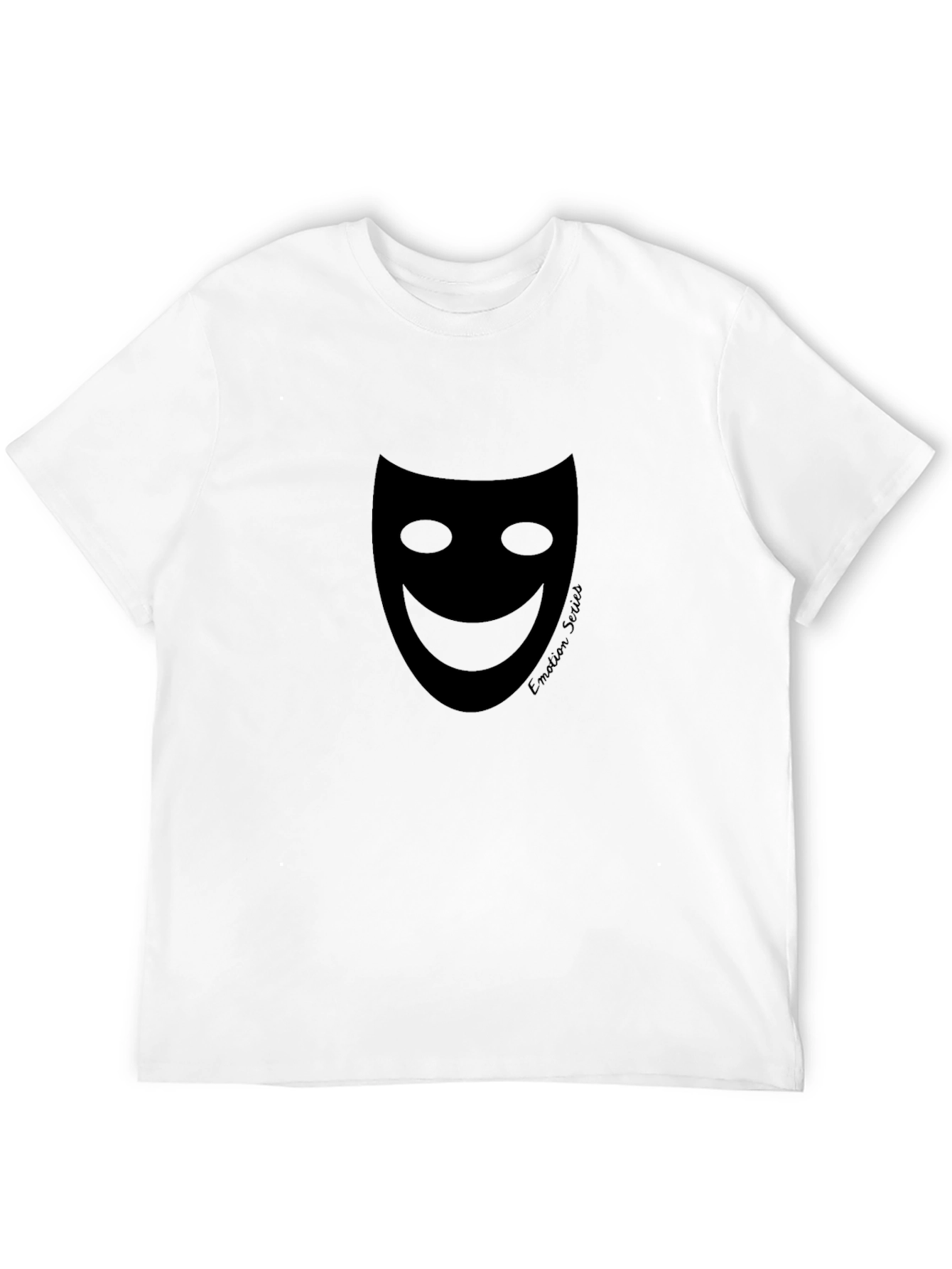 Emotion Series Black Graphic Tee