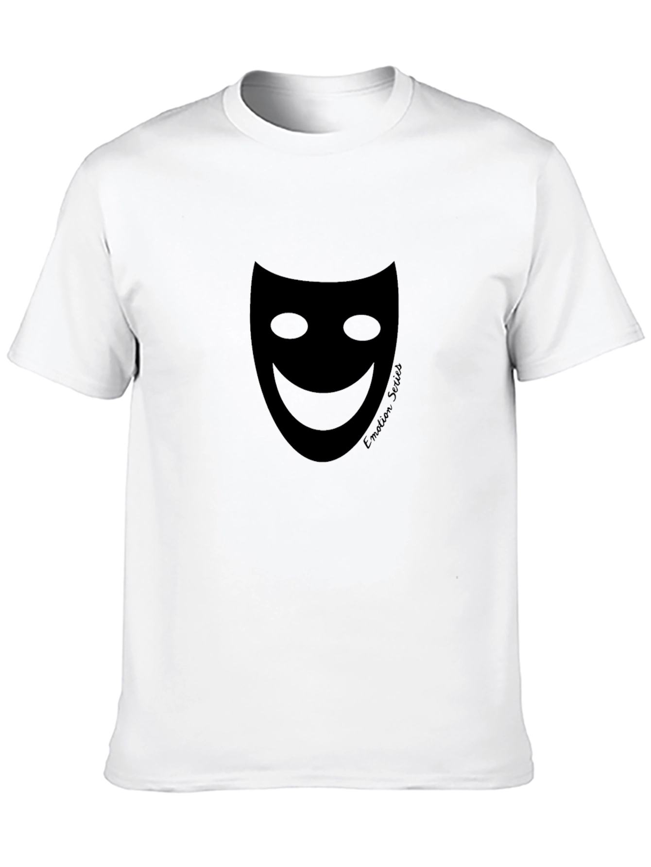 Emotion Series Black Graphic Tee