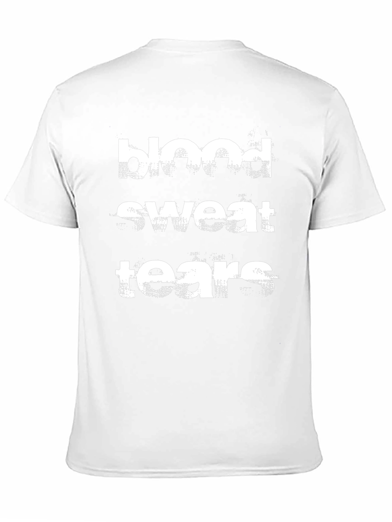 Blood Sweat Tears Graphic Tee - Black Cotton T-Shirt