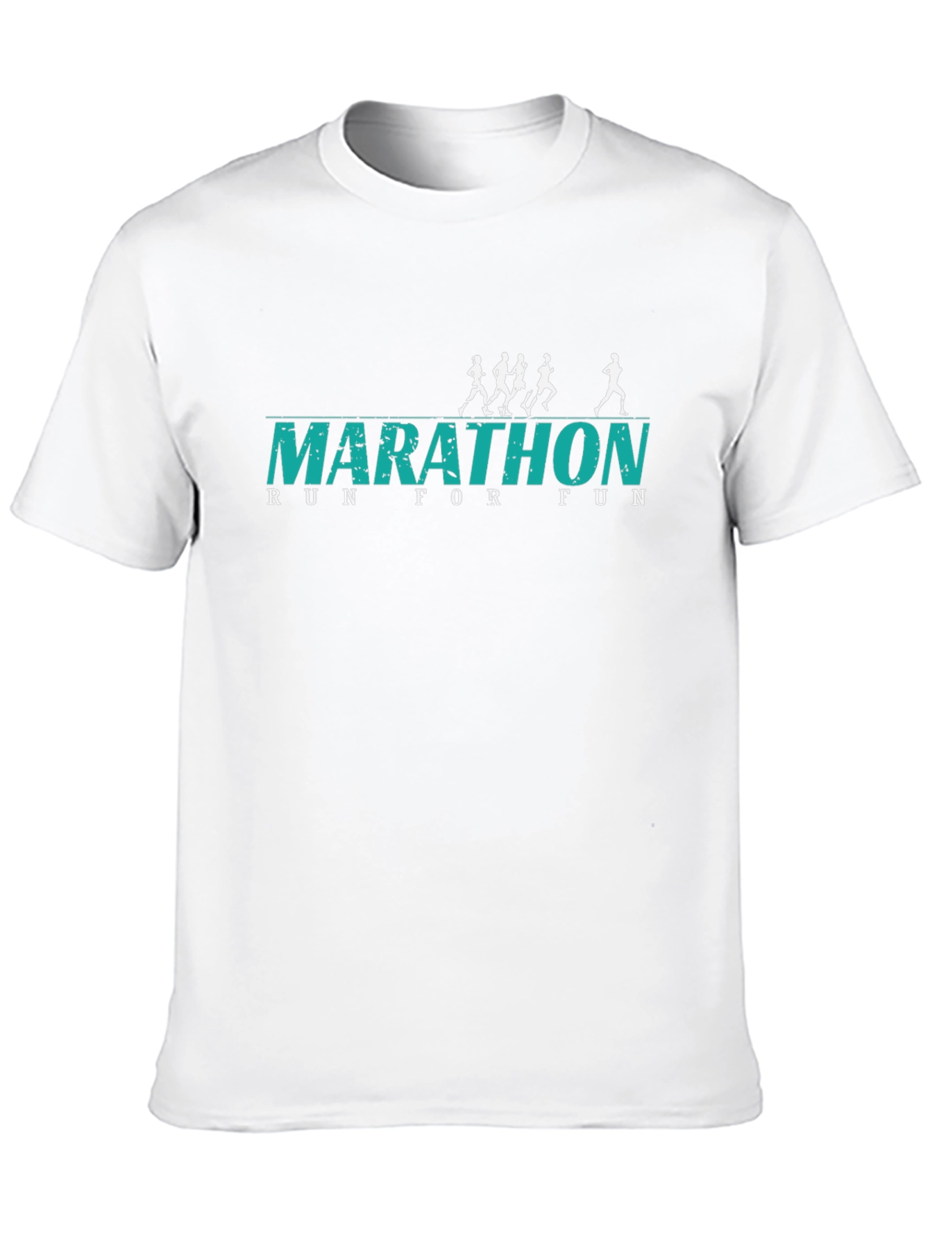 Marathon Run for Fun Graphic Tee
