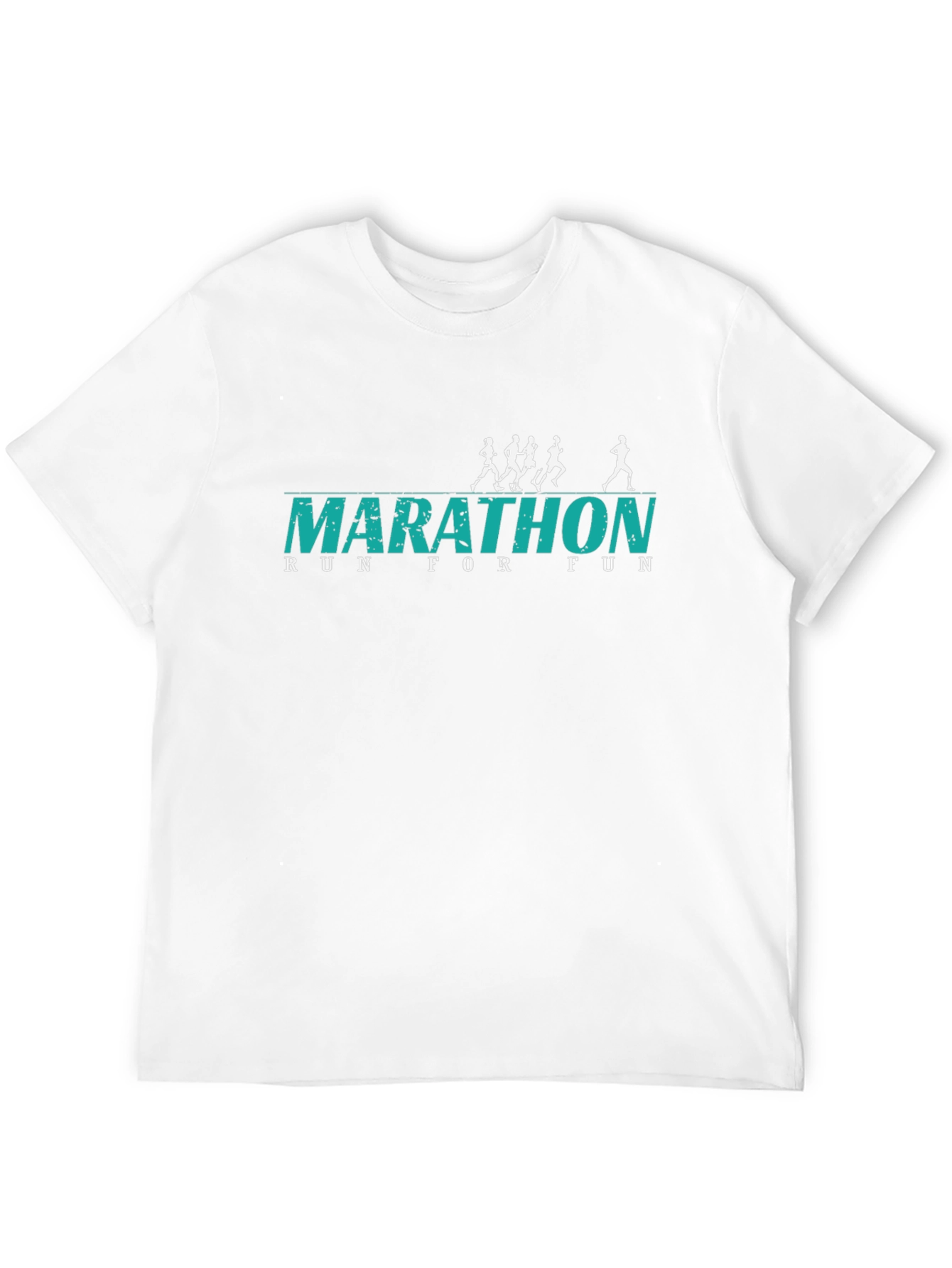 Marathon Run for Fun Graphic Tee