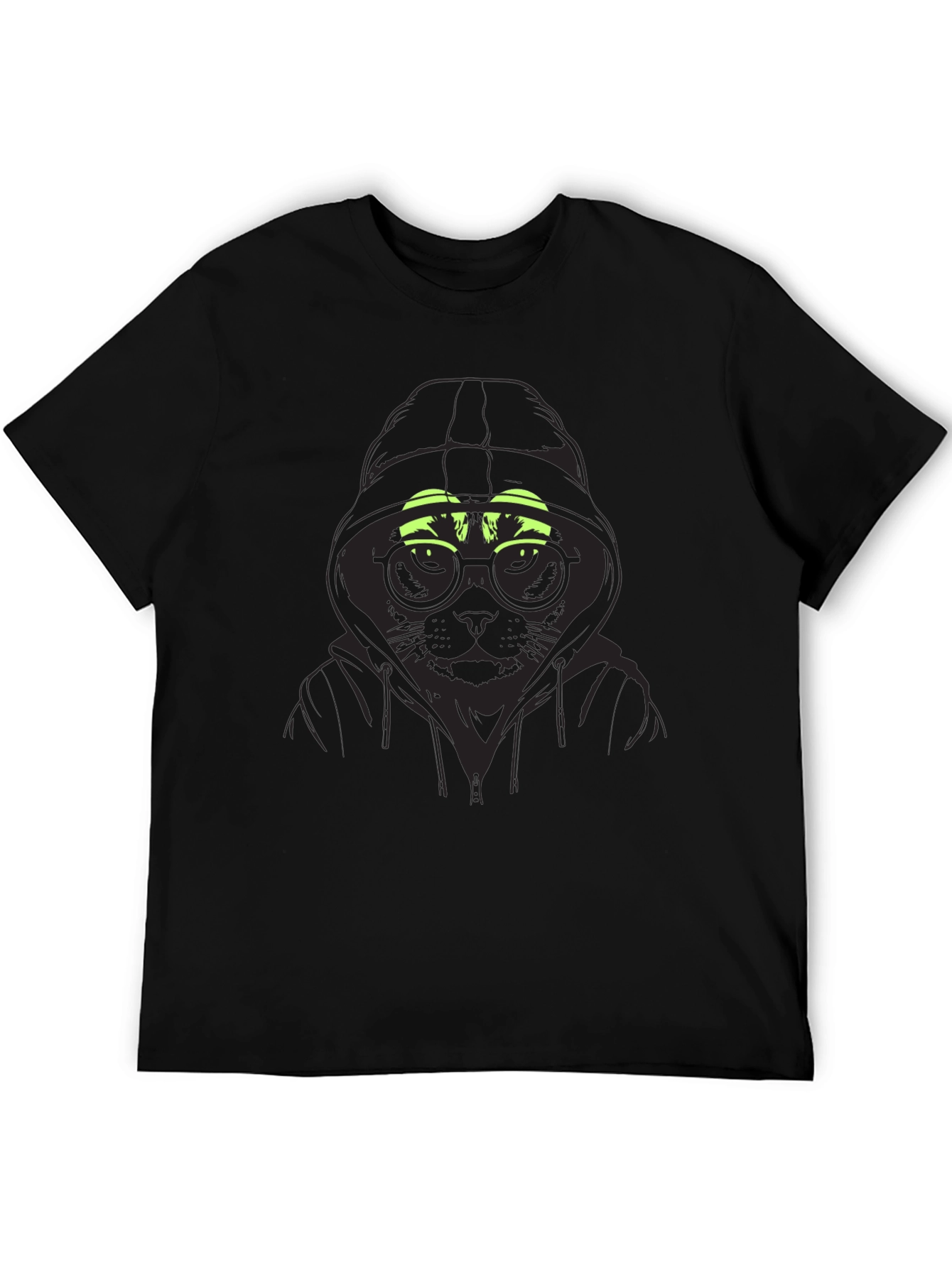 Cool Cat Hoodie T-Shirt - Urban Style