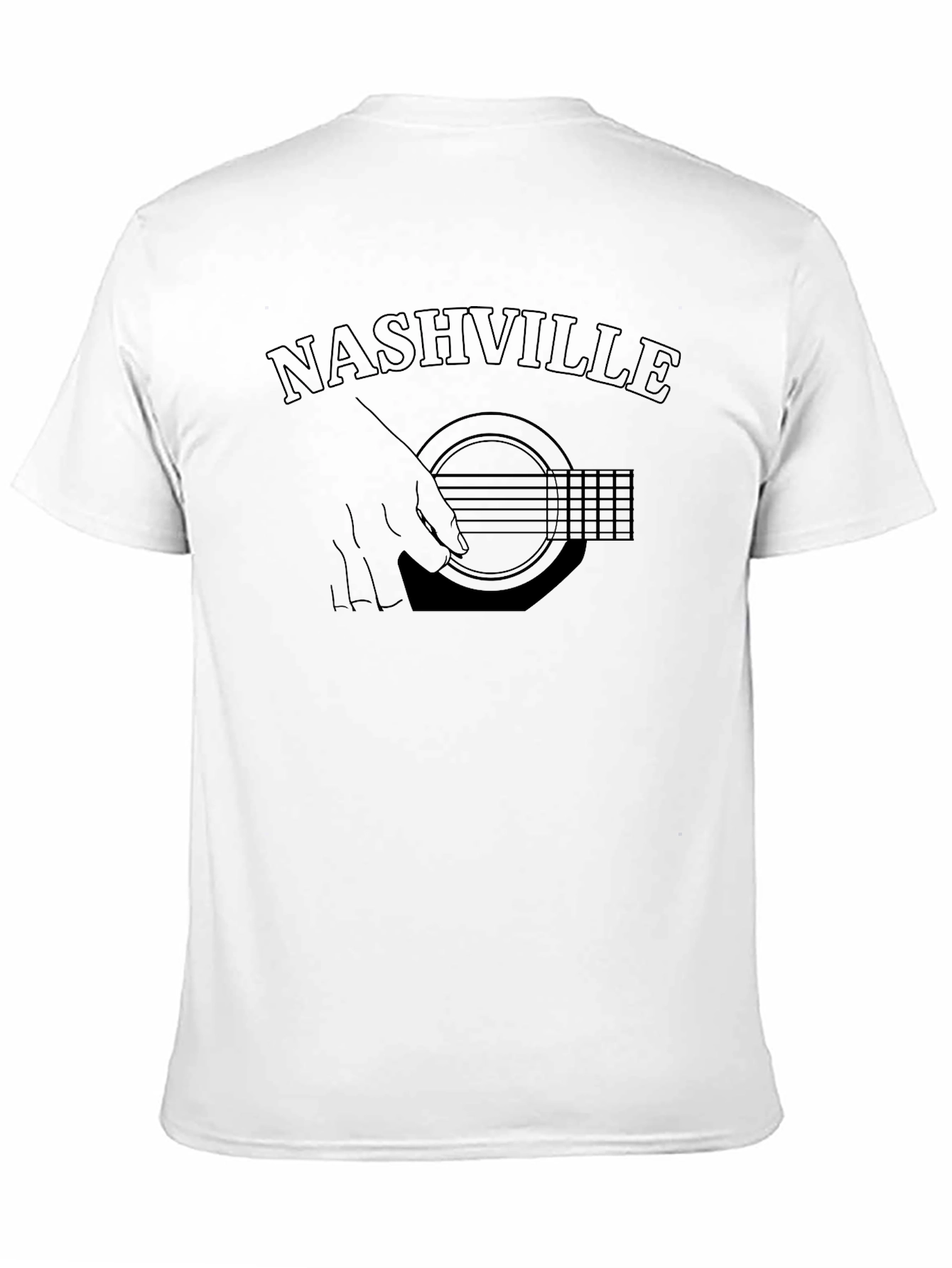 Nashville Guitar Graphic T-Shirt