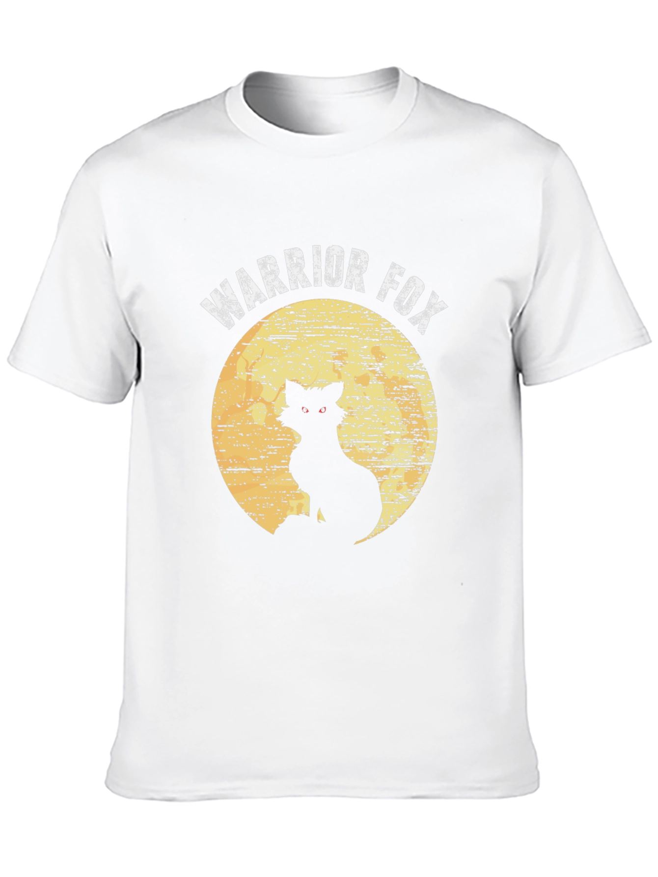 Warrior Fox Graphic Tee - Black T-Shirt