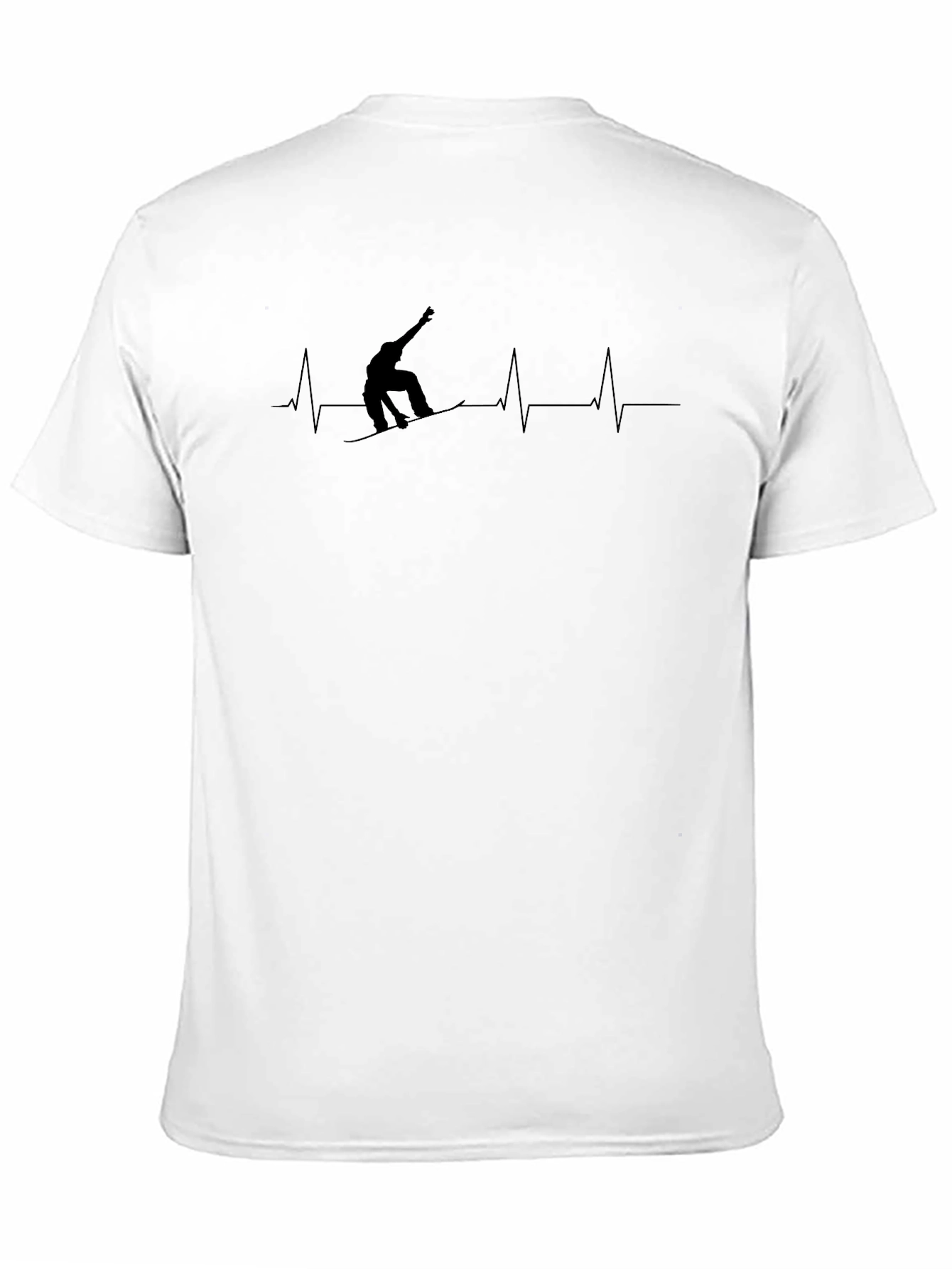 Snowboard Heartbeat T-Shirt - Ride in Style
