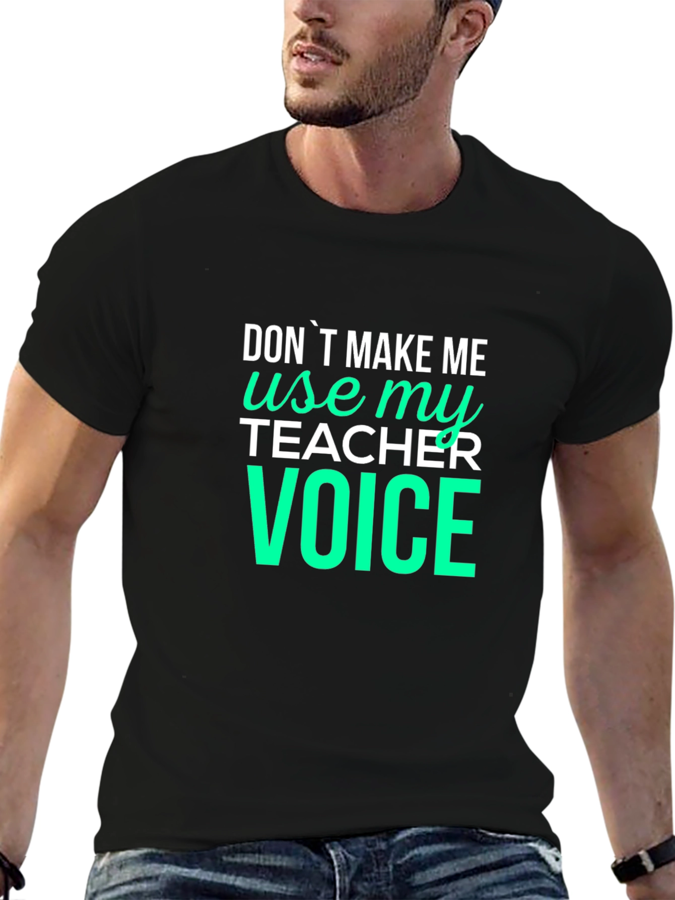 Teacher Voice Graphic Tee - Funny Teaching Shirt