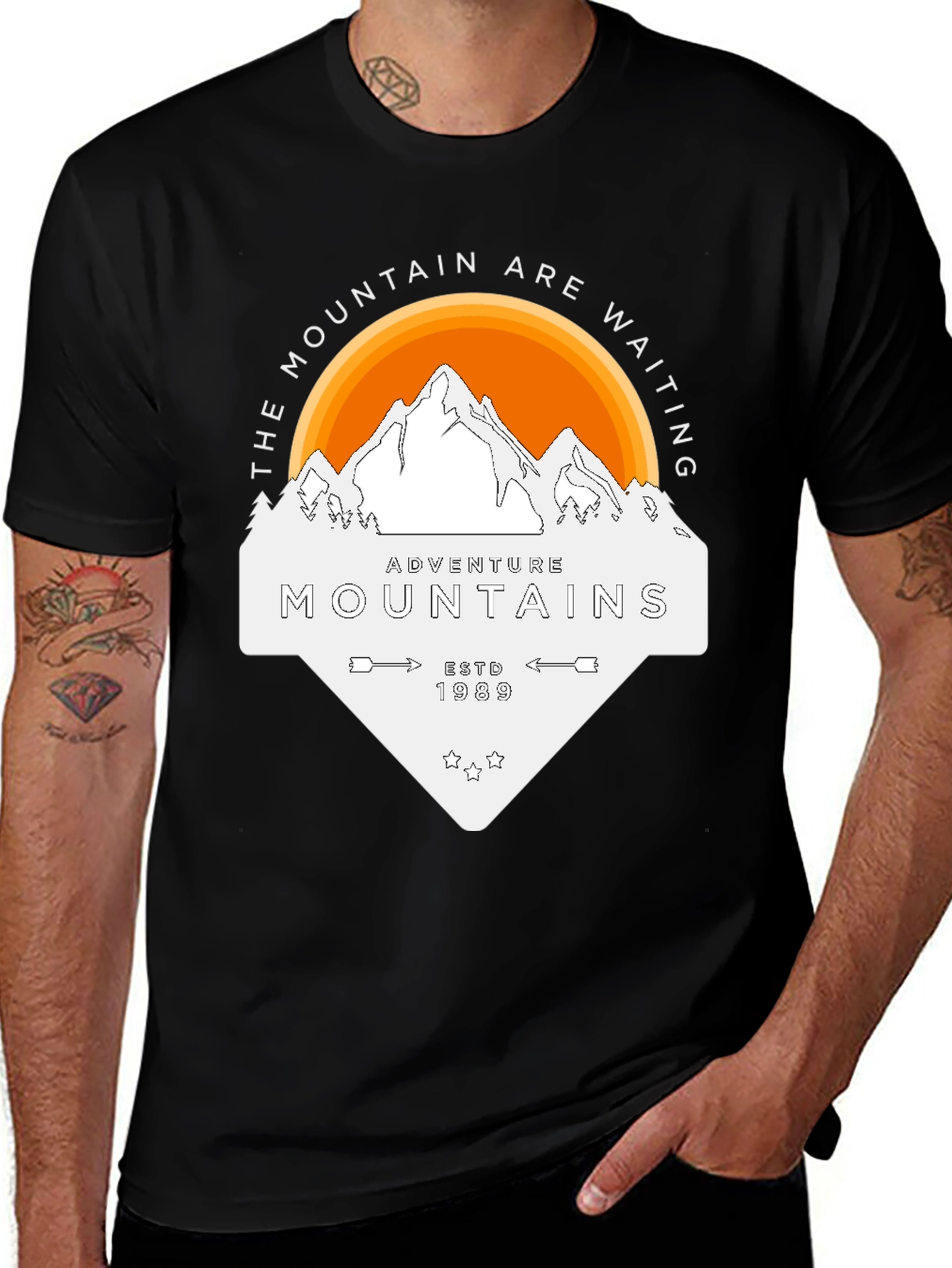 Adventure Mountains T-Shirt - Est. 1989